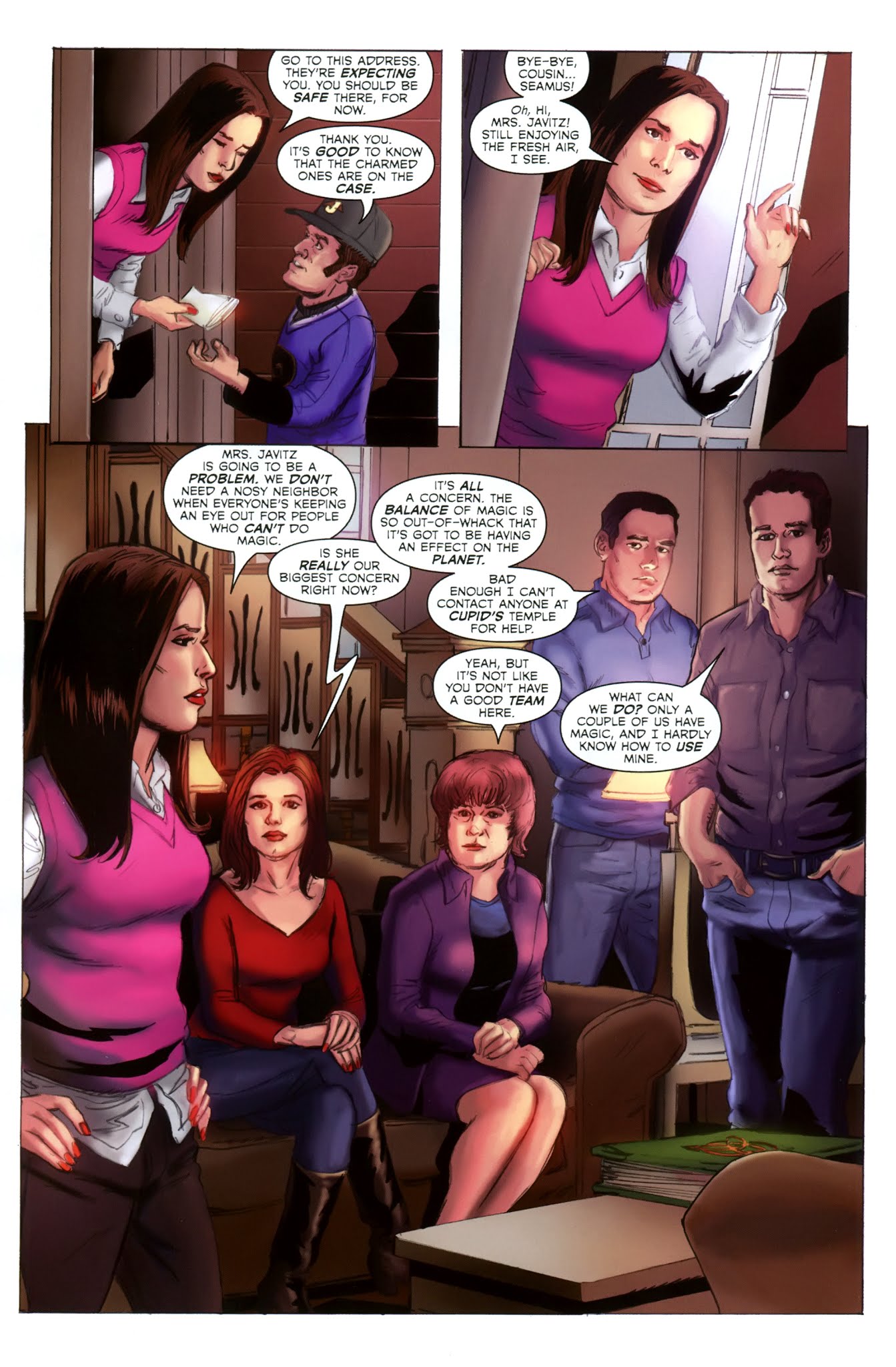 Read online Charmed comic -  Issue #20 - 17