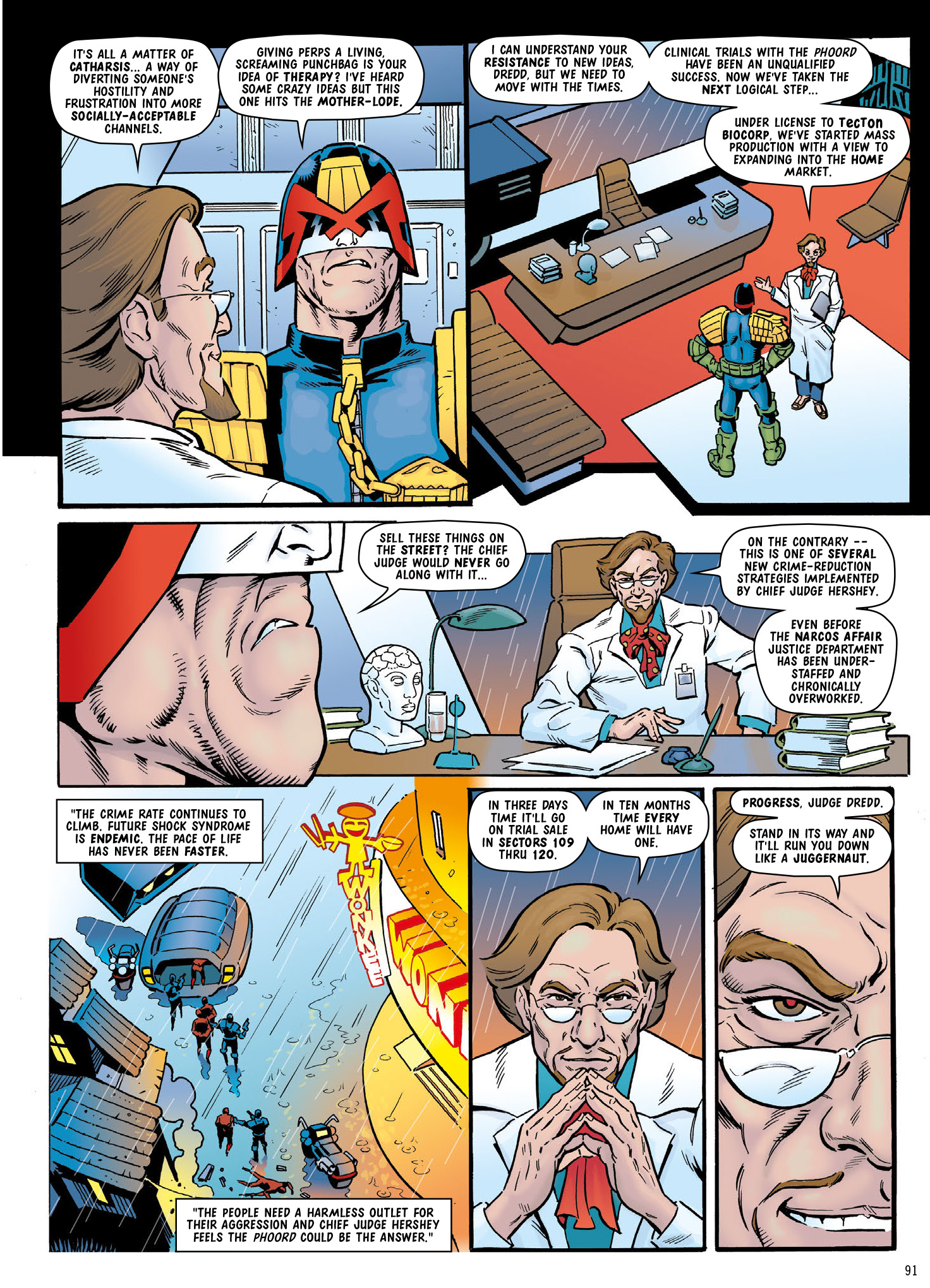 Read online Judge Dredd: The Complete Case Files comic -  Issue # TPB 32 (Part 1) - 93