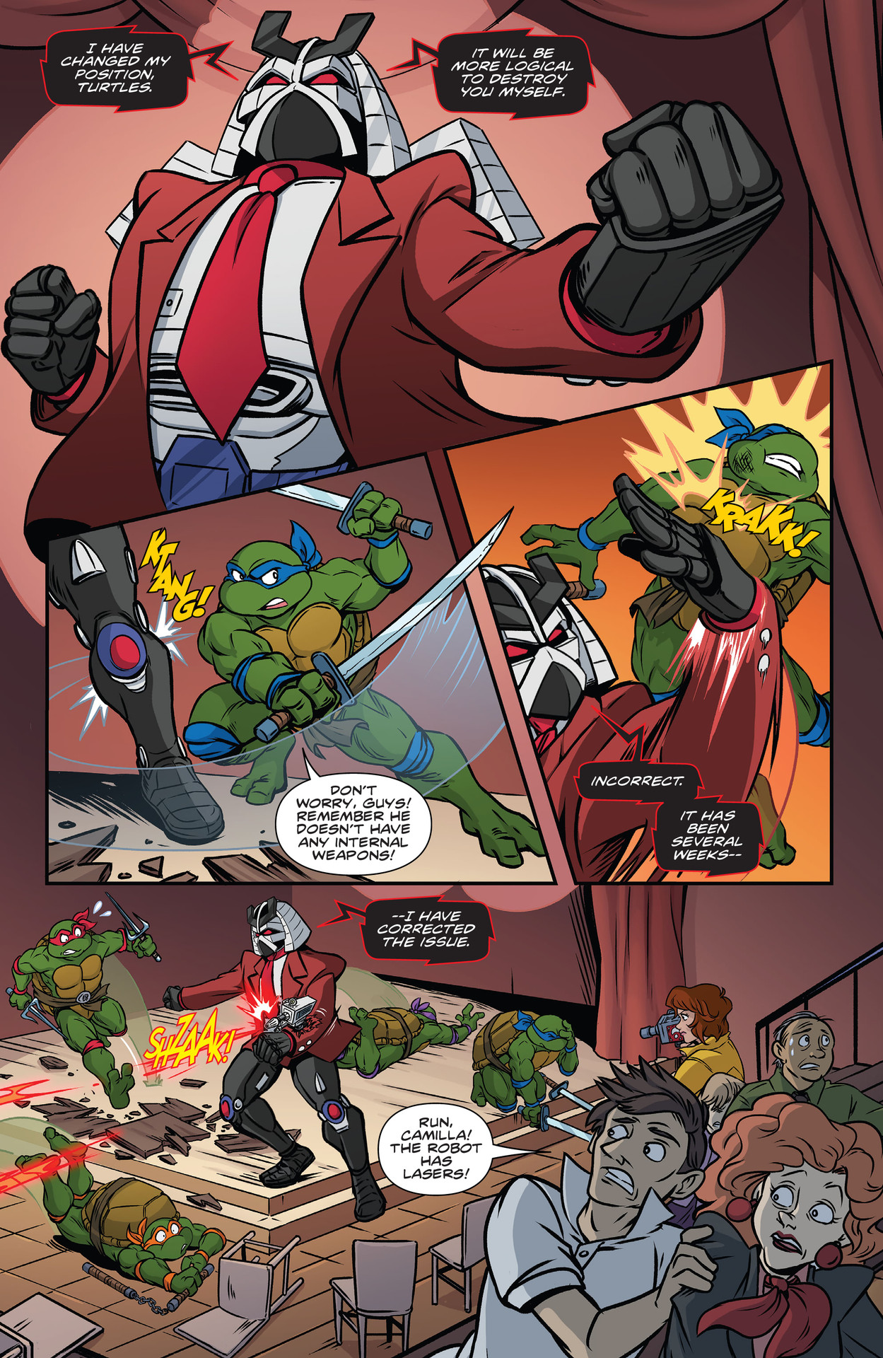 Read online Teenage Mutant Ninja Turtles: Saturday Morning Adventures Continued comic -  Issue #6 - 17