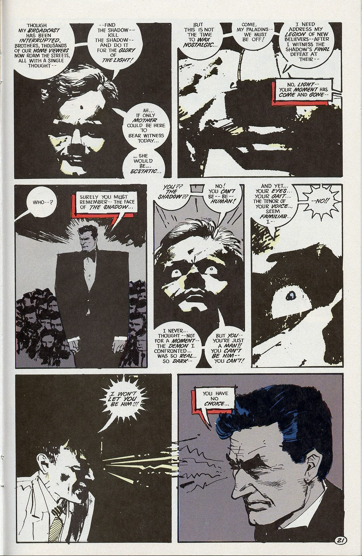 Read online The Shadow (1987) comic -  Issue #6 - 23