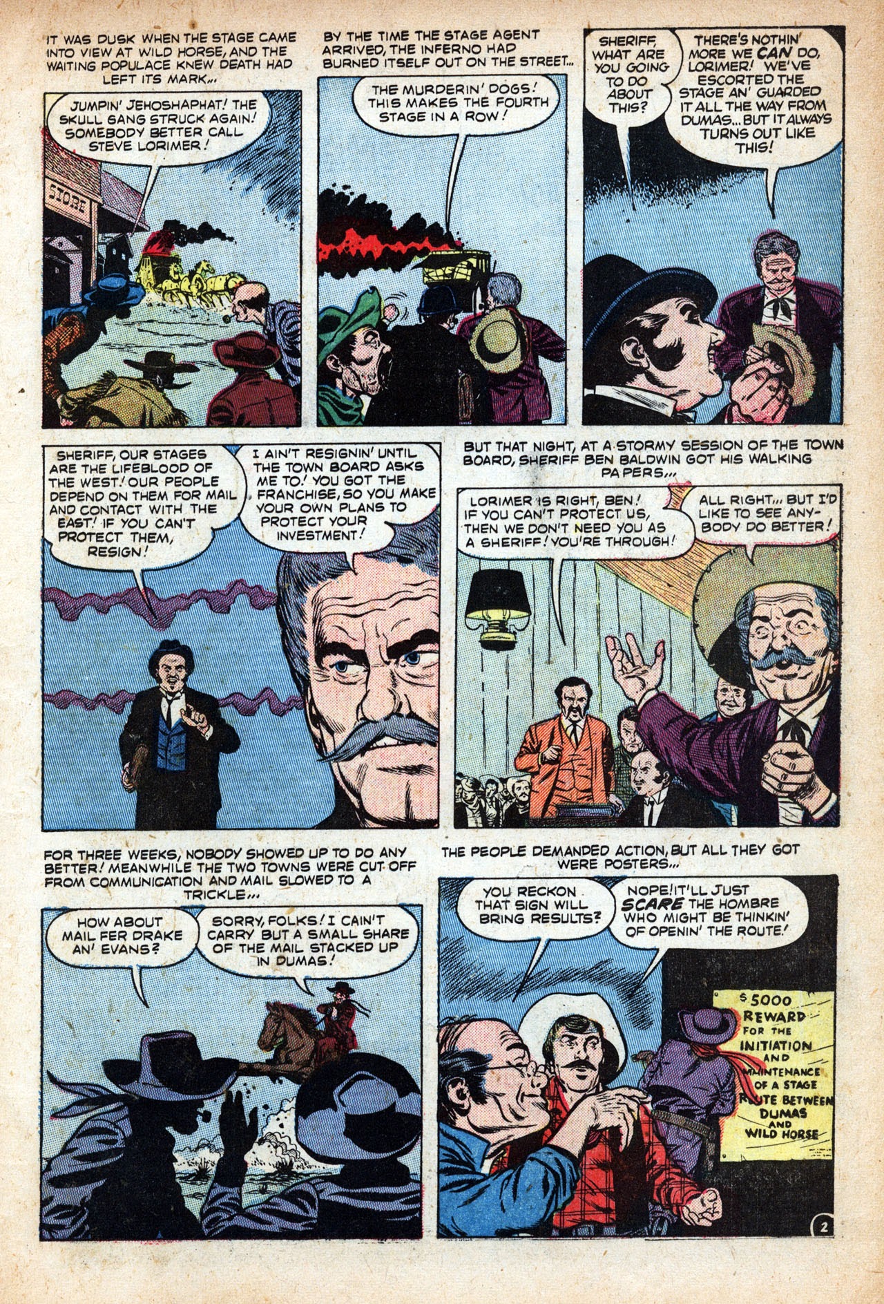 Read online Outlaw Fighters comic -  Issue #2 - 11