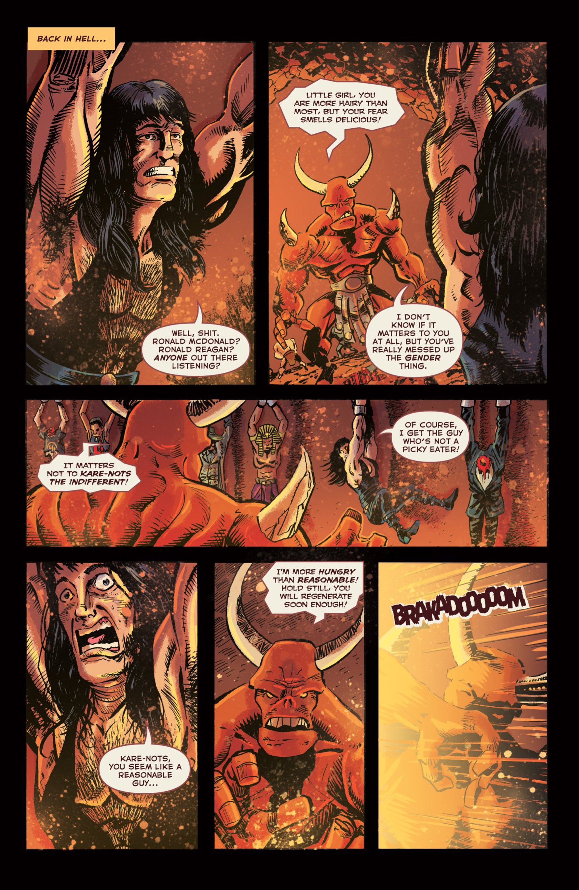 Read online Gods of Brutality comic -  Issue # TPB - 18