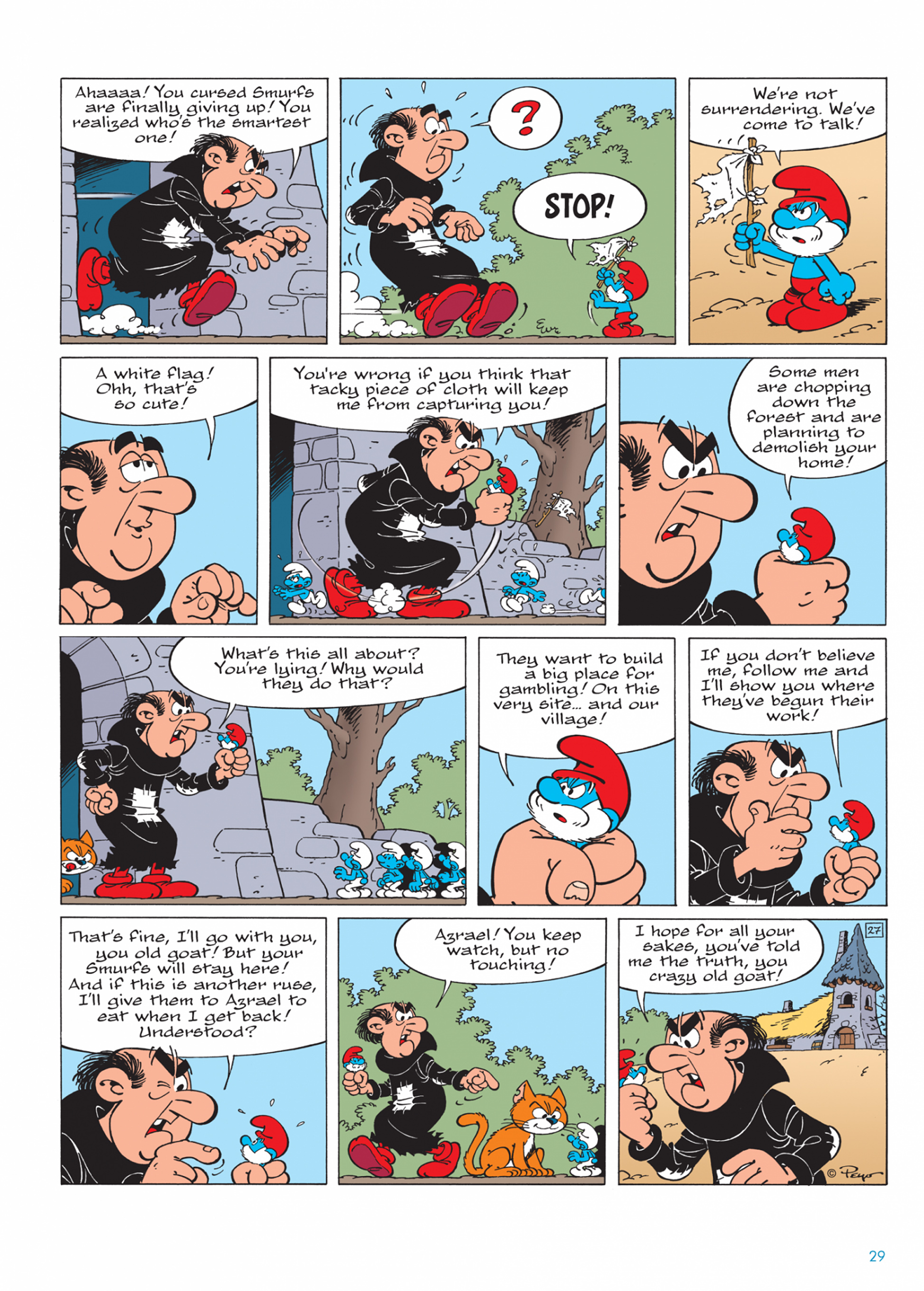 Read online The Smurfs comic -  Issue #25 - 30