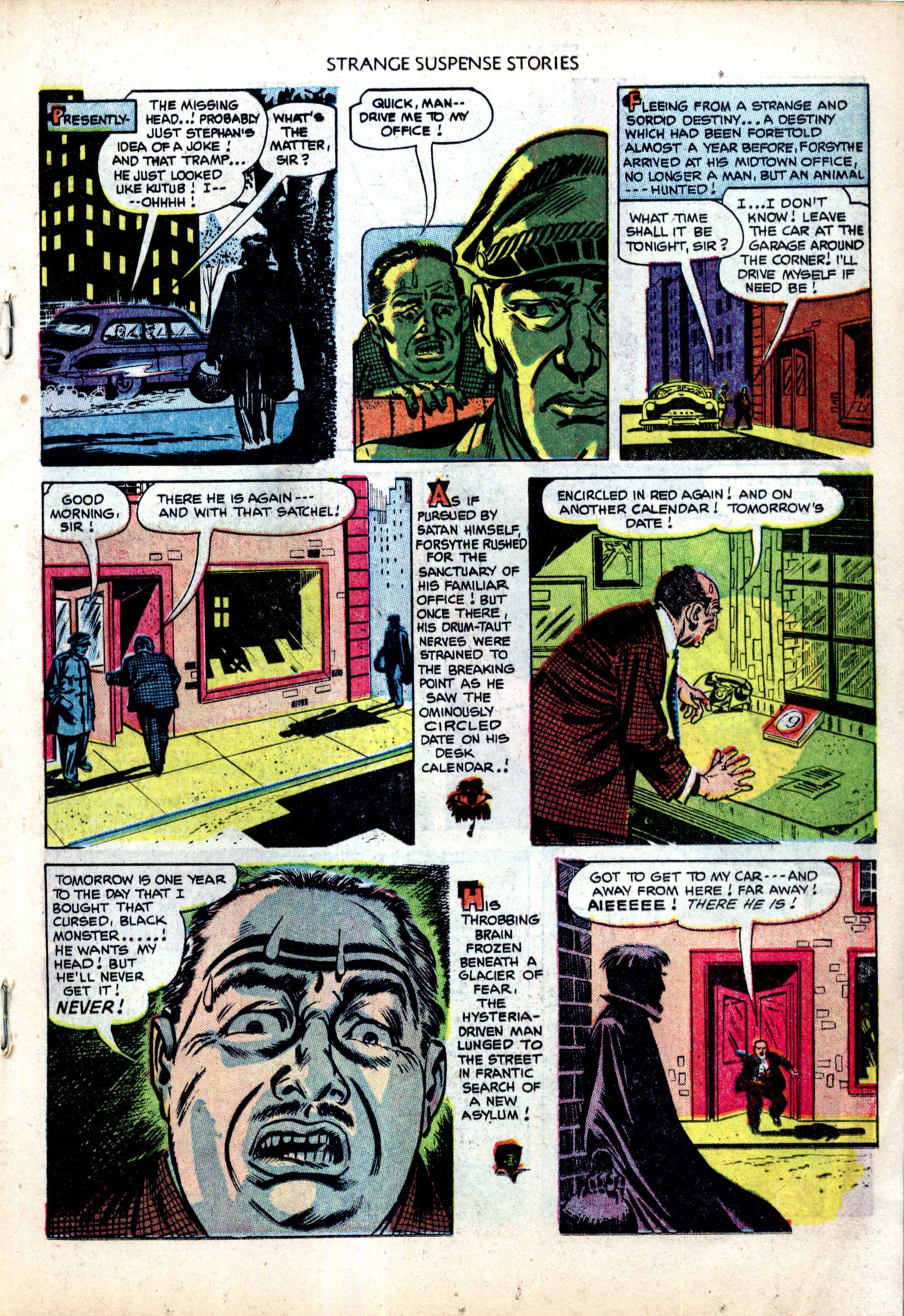 Read online Strange Suspense Stories (1952) comic -  Issue #1 - 19