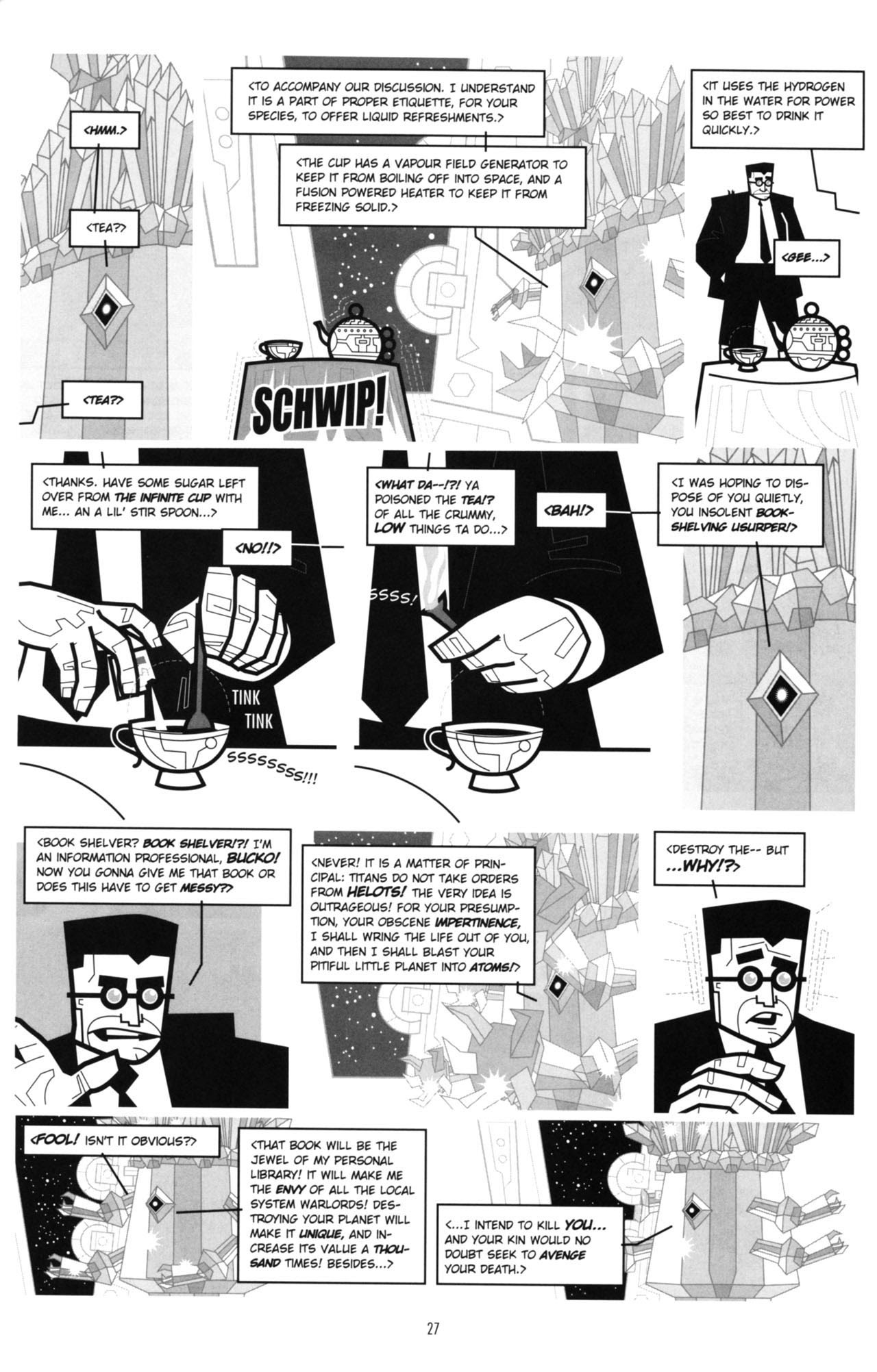 Read online Rex Libris comic -  Issue #5 - 29