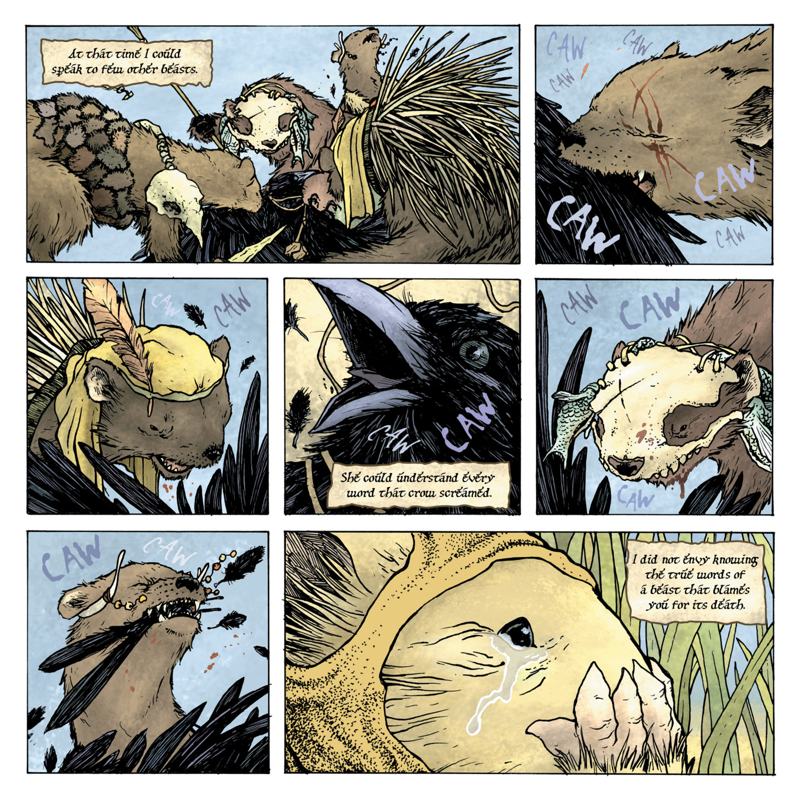 Read online Mouse Guard: The Black Axe comic -  Issue #1 - 15