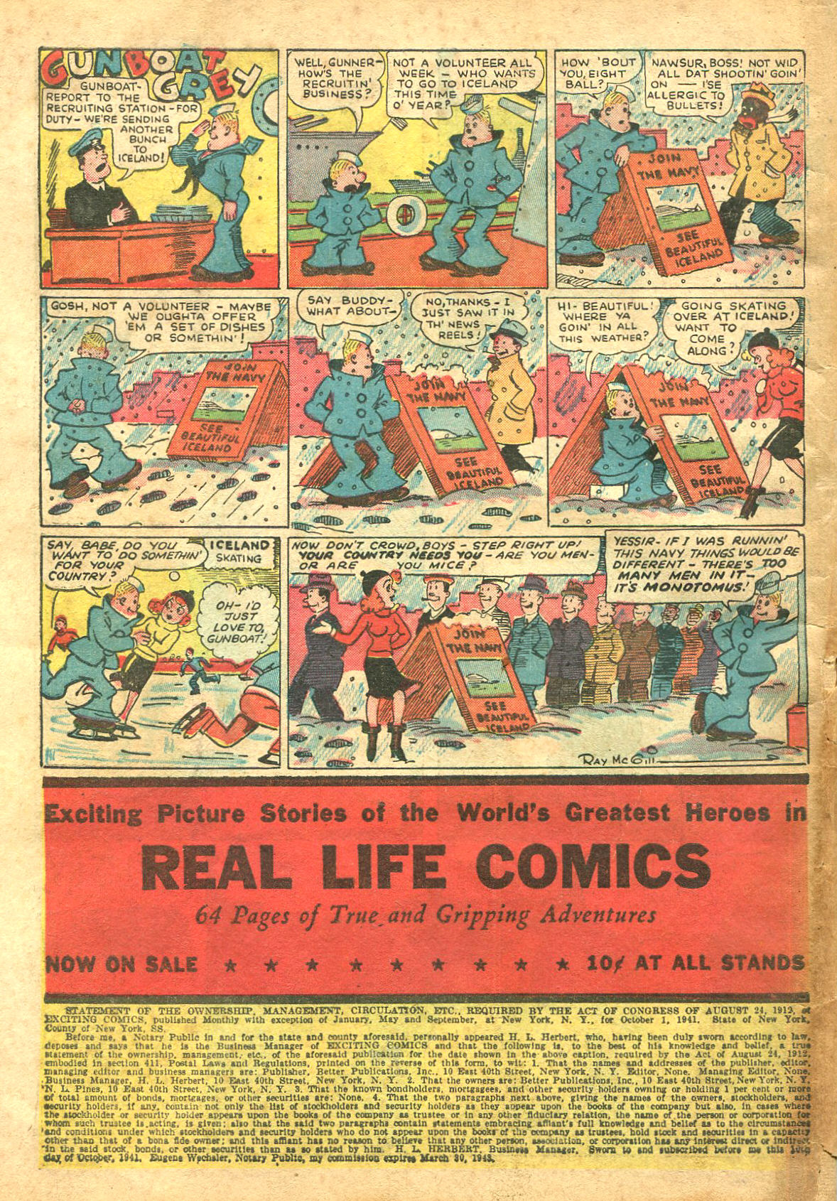 Read online Exciting Comics comic -  Issue #17 - 66
