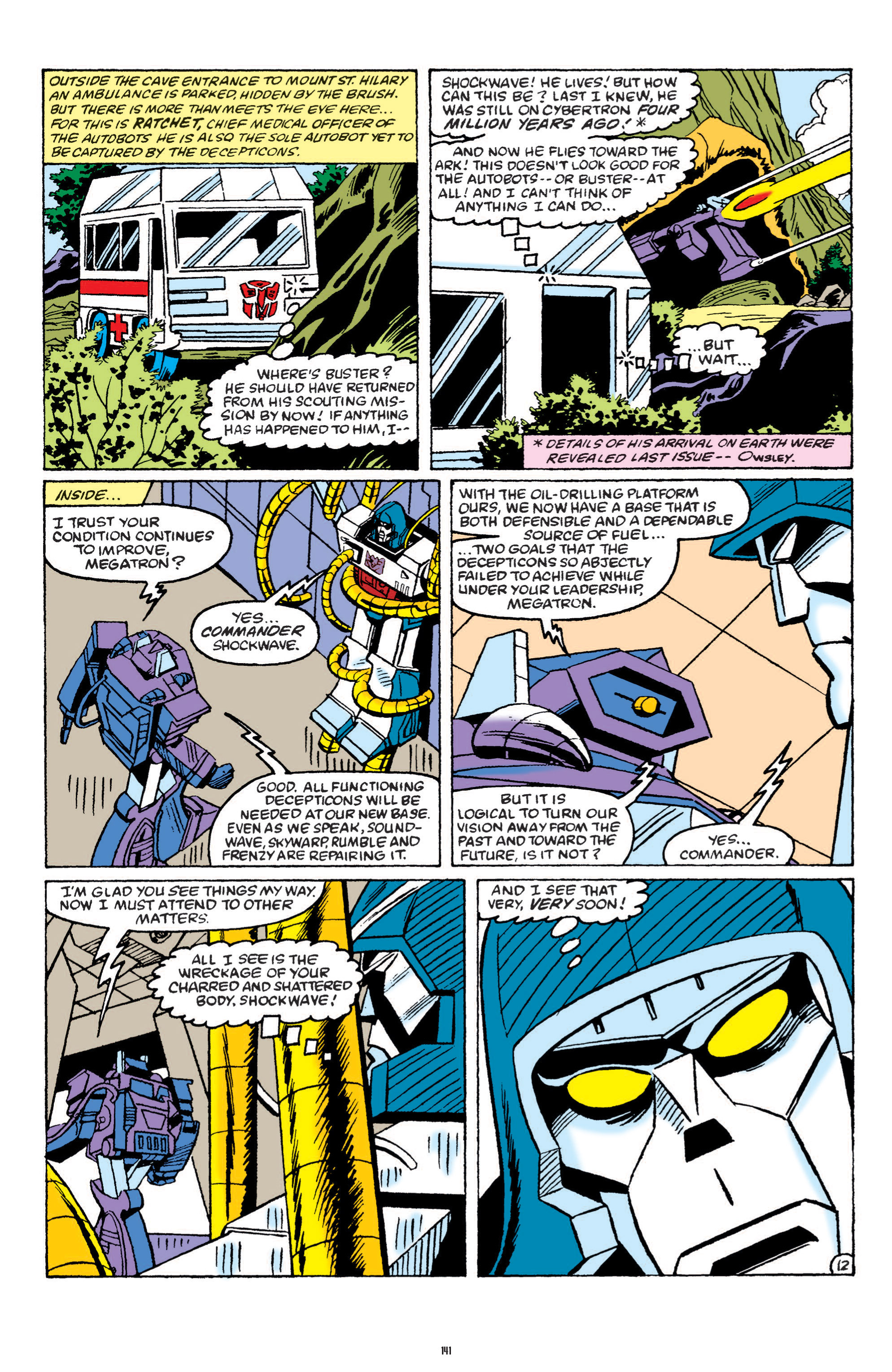 Read online The Transformers Classics comic -  Issue # TPB 1 - 142