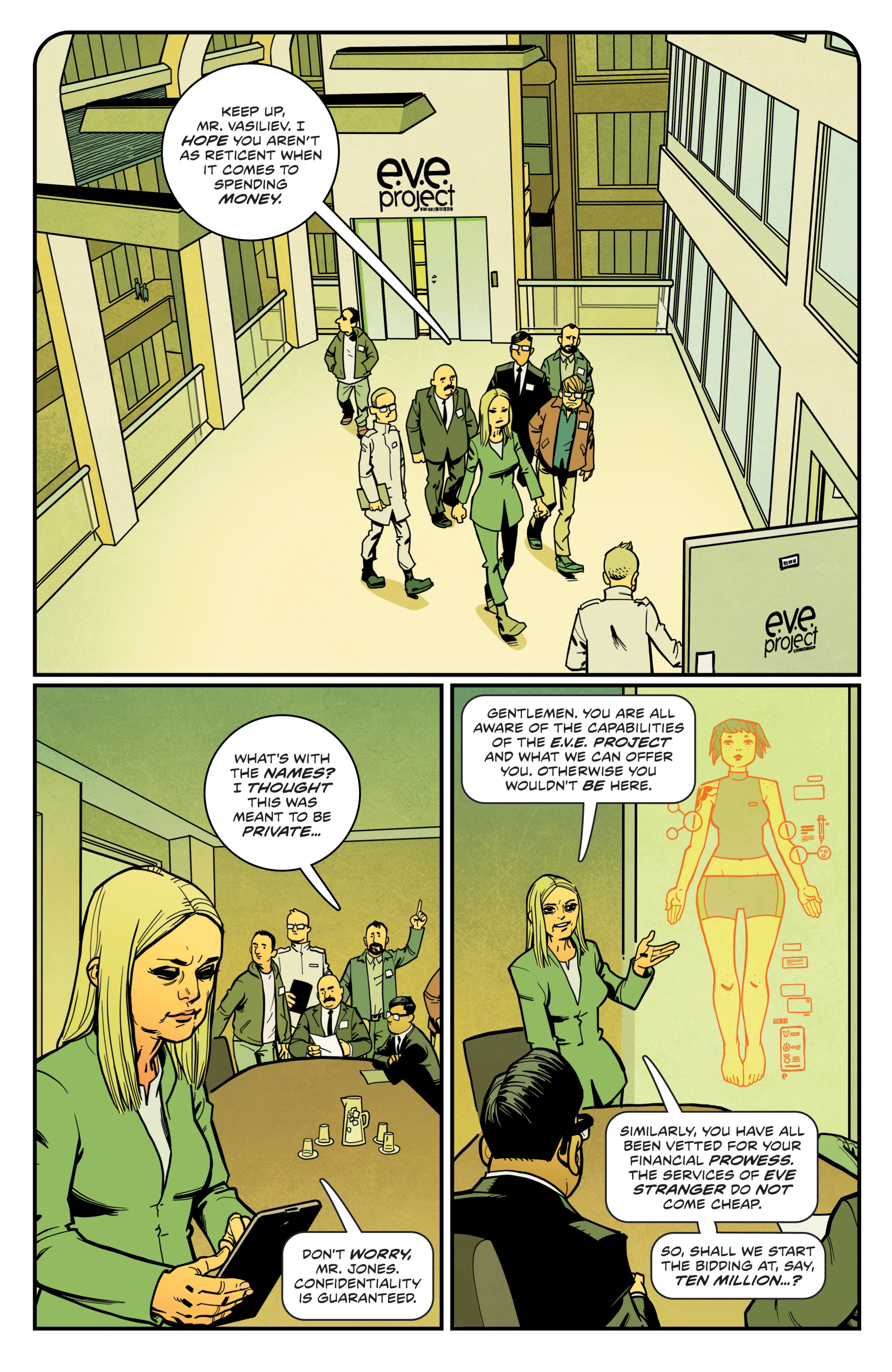 Read online Eve Stranger comic -  Issue # _TPB - 16