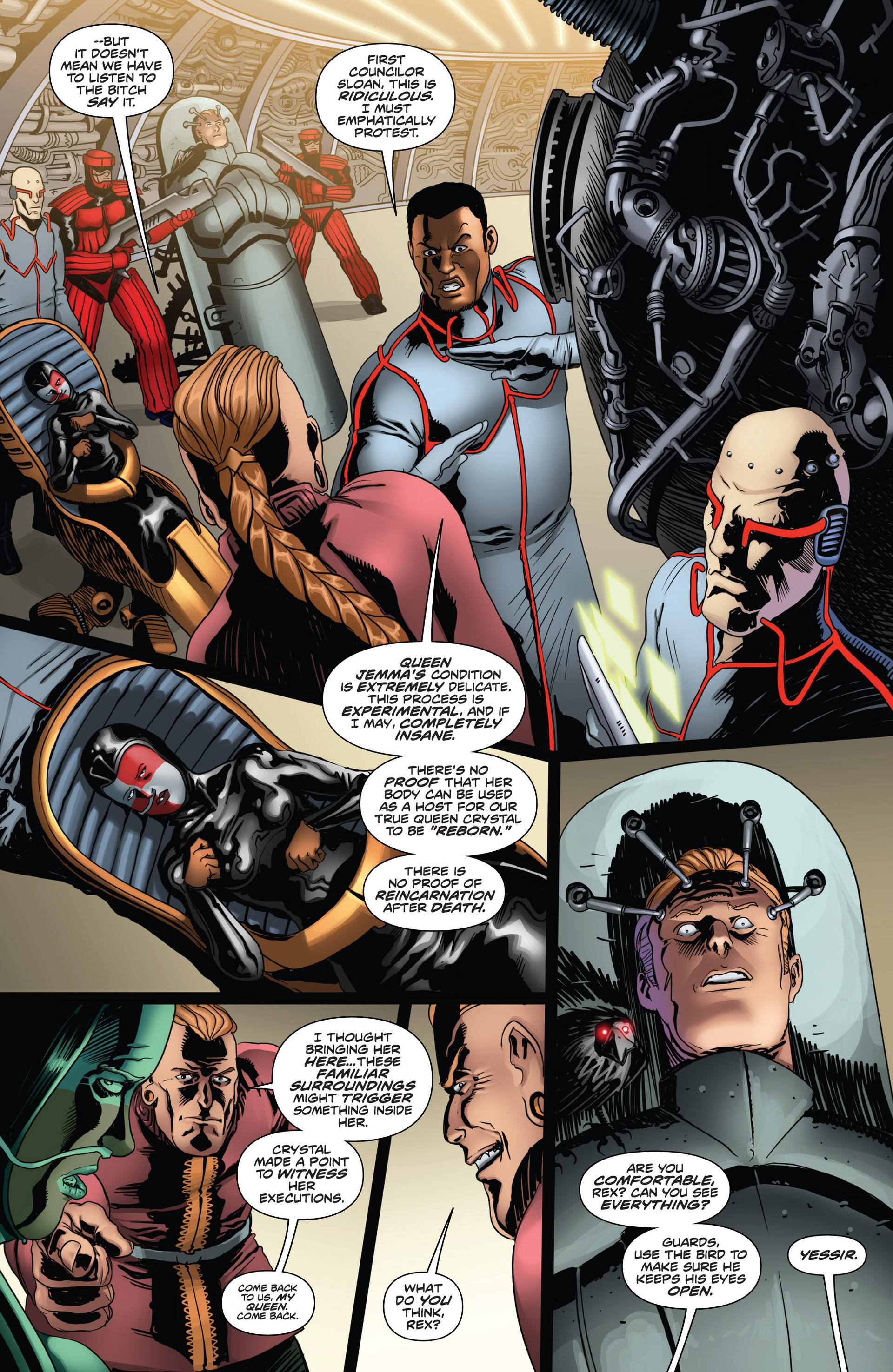 Read online Higher Earth comic -  Issue #6 - 7