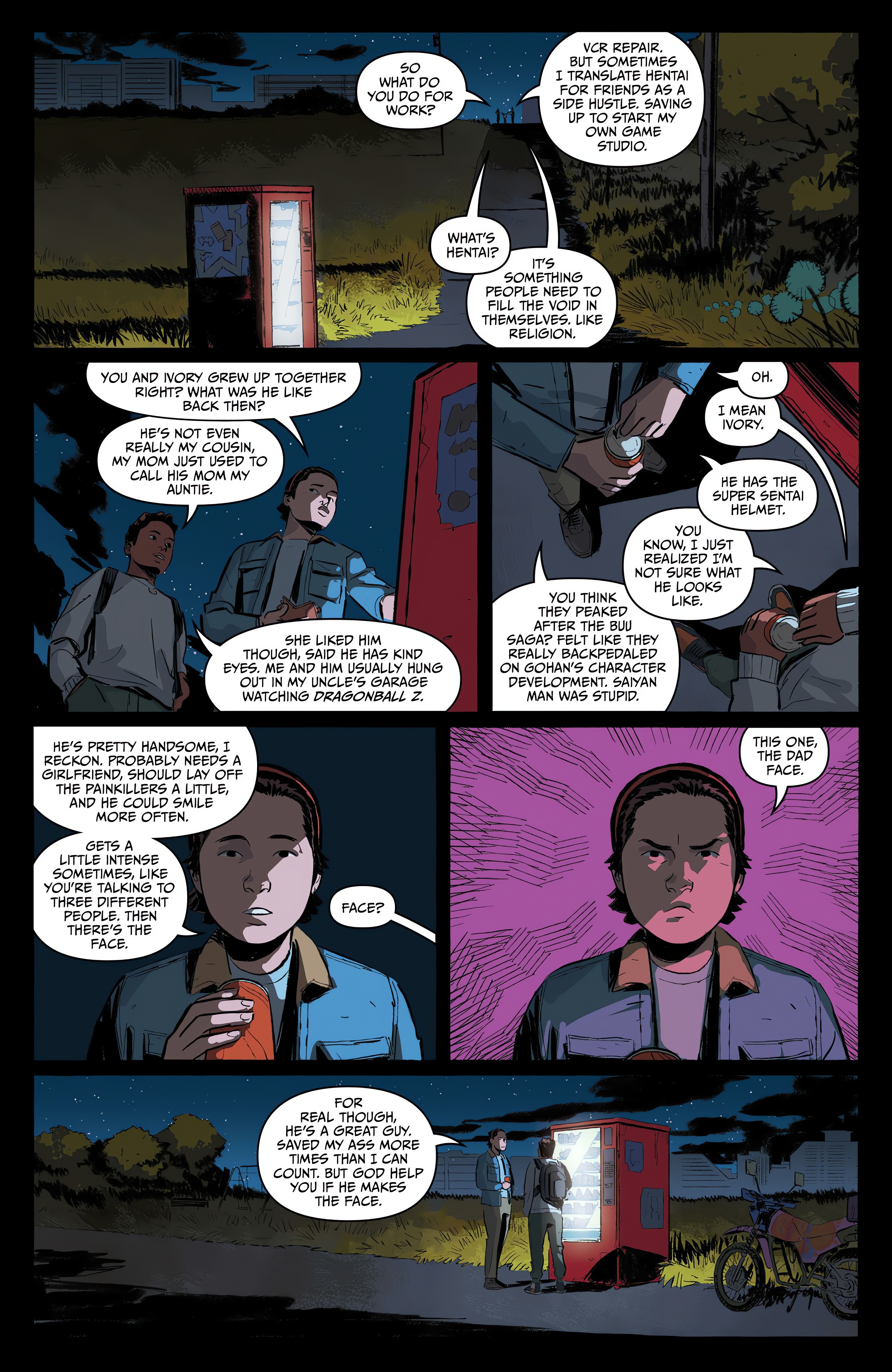 Read online Nights comic -  Issue #1 - 14