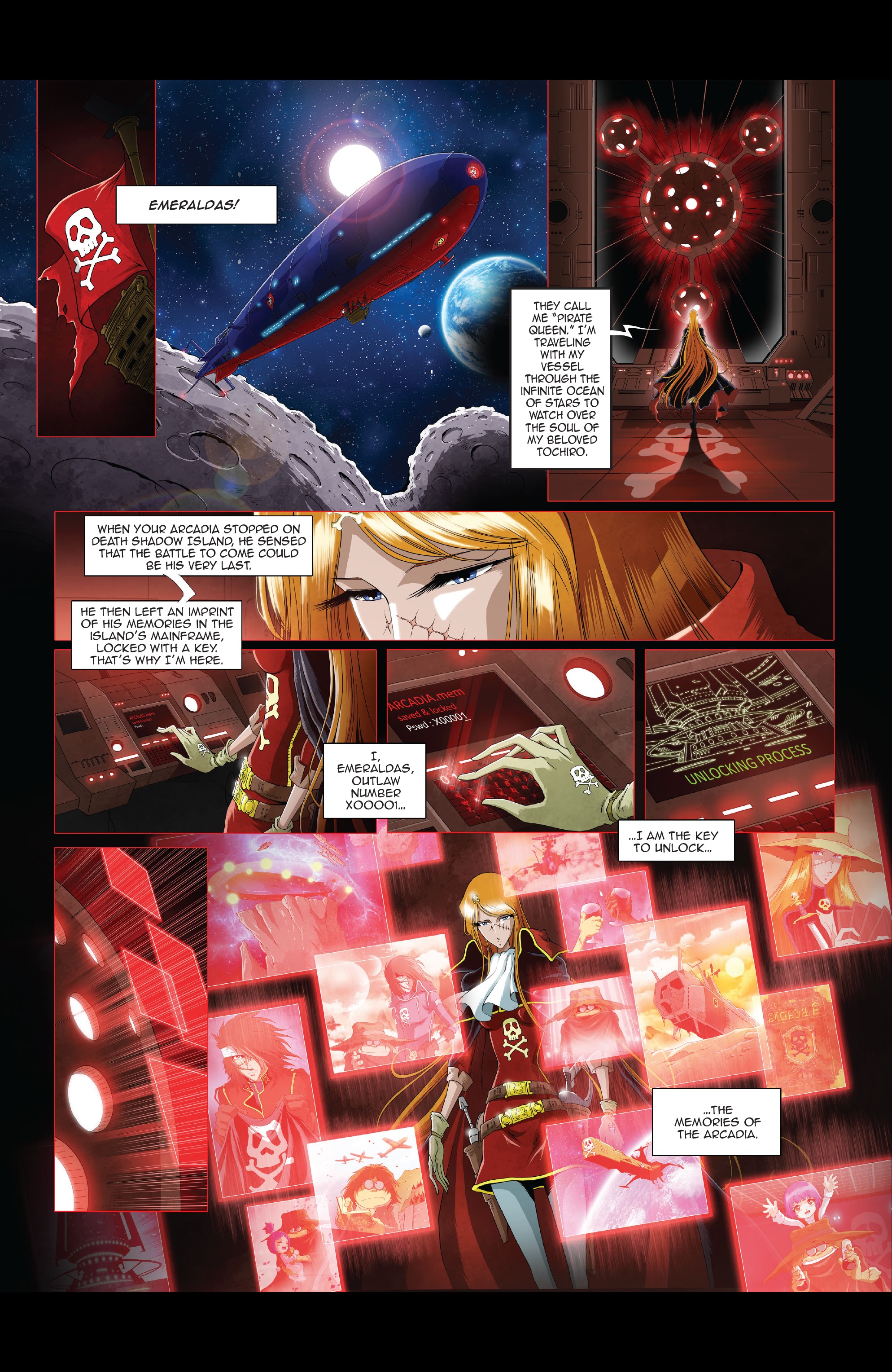Read online Space Pirate Captain Harlock comic -  Issue #6 - 23