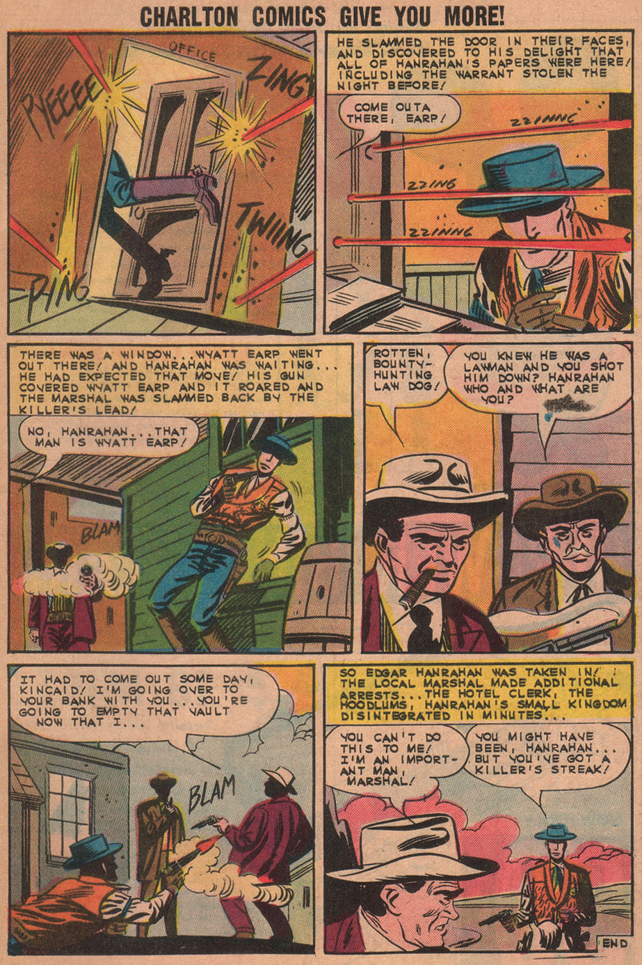 Read online Wyatt Earp Frontier Marshal comic -  Issue #51 - 33