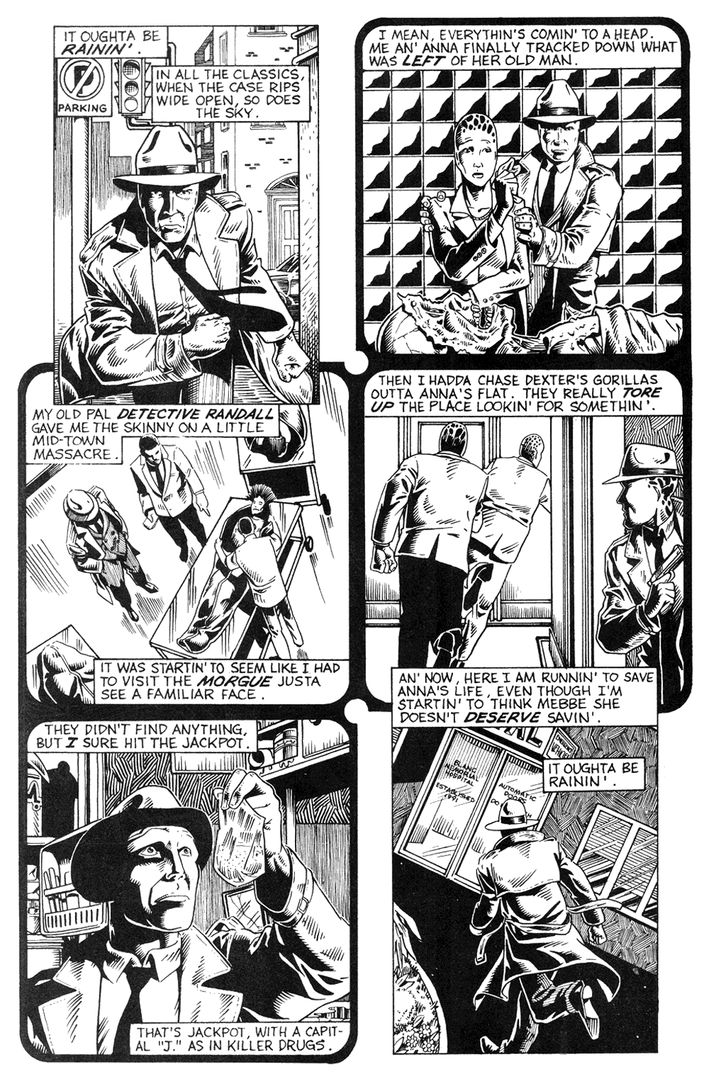 Read online Alien Nation: The Skin Trade comic -  Issue #4 - 5