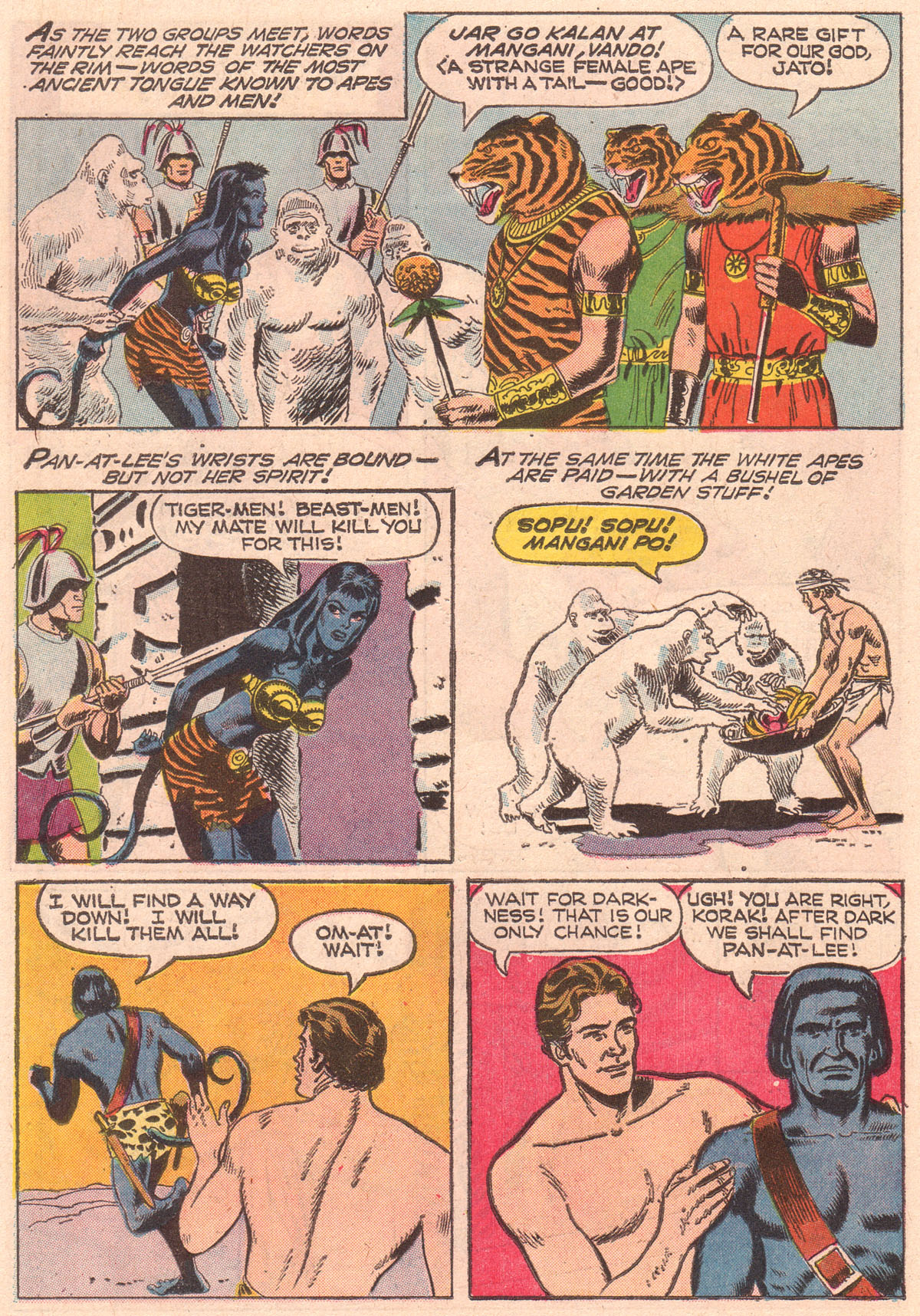 Read online Korak, Son of Tarzan (1964) comic -  Issue #24 - 14