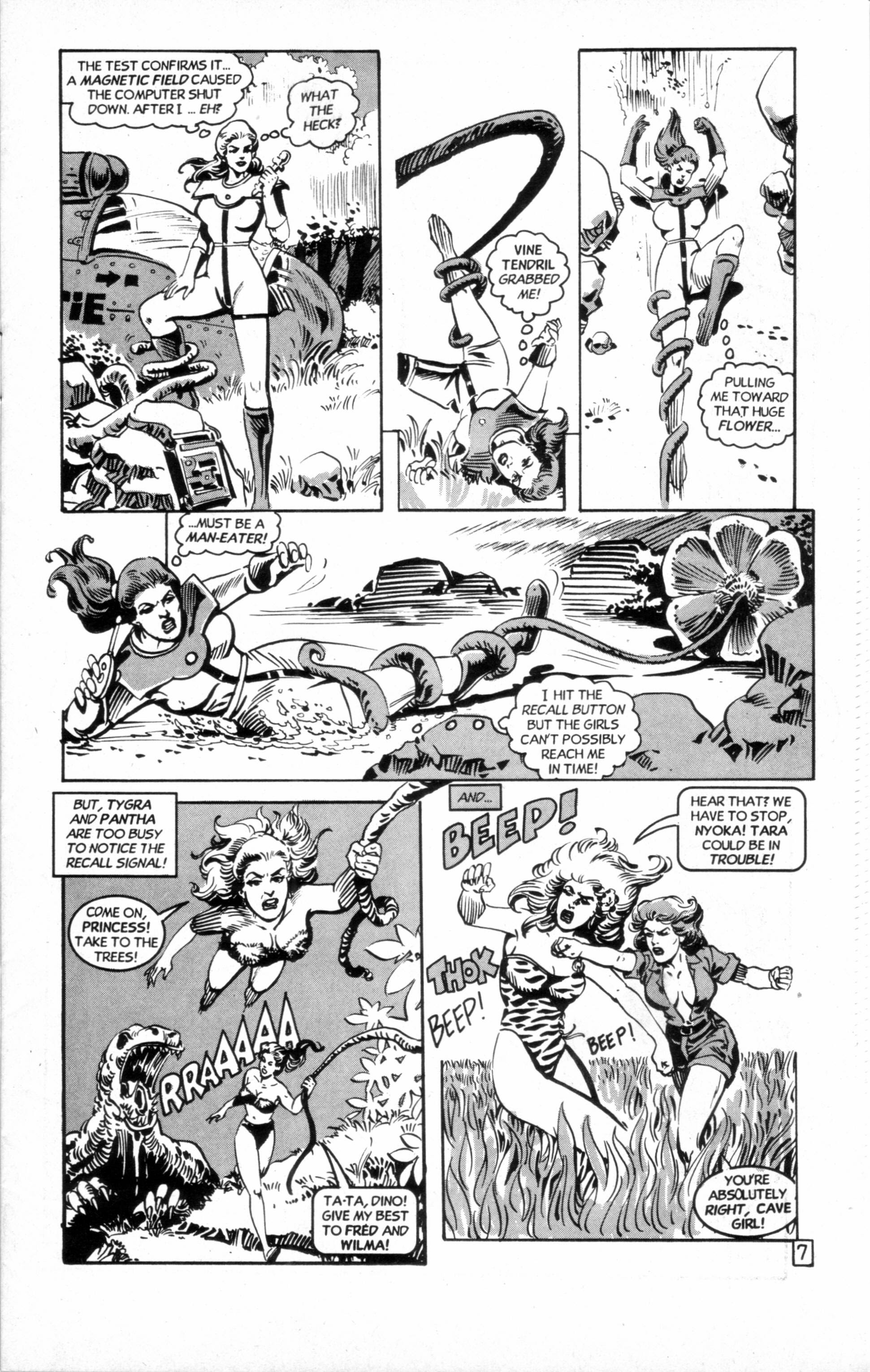 Read online Jungle Girls (1988) comic -  Issue #14 - 9