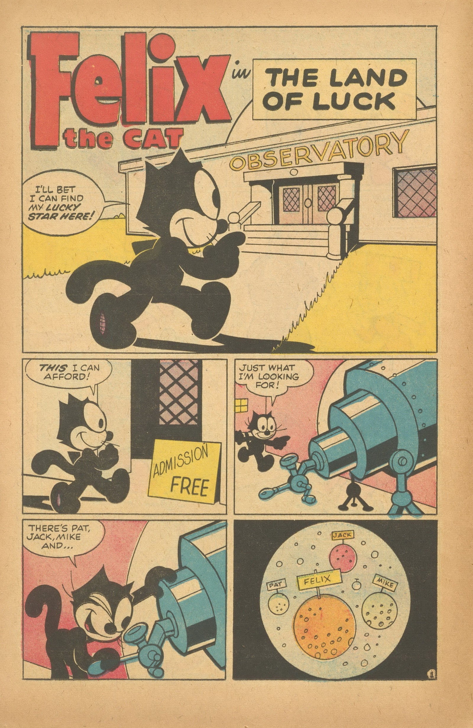 Read online Felix the Cat (1955) comic -  Issue #77 - 12