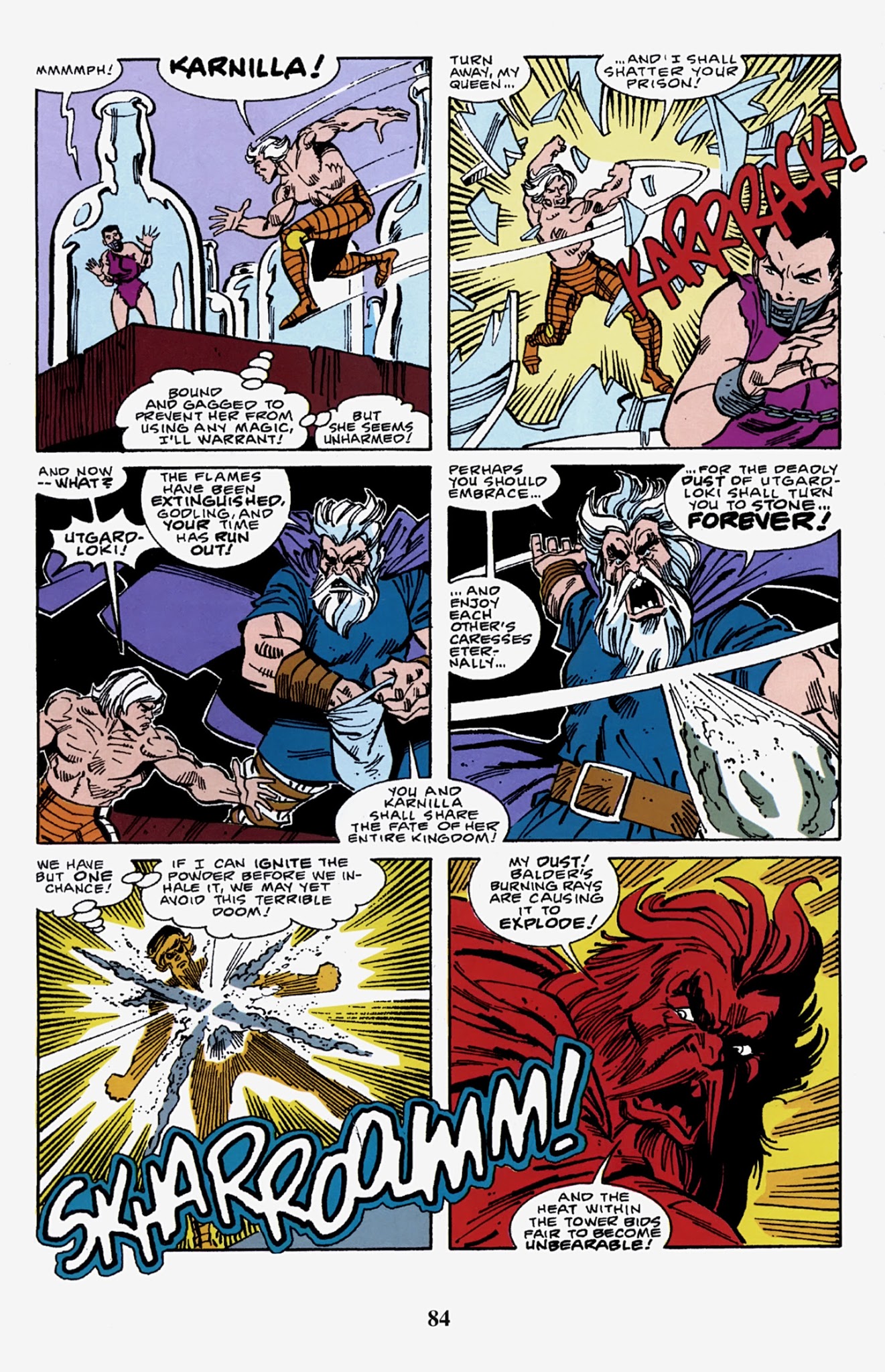 Read online Thor Visionaries: Walter Simonson comic -  Issue # TPB 4 - 86