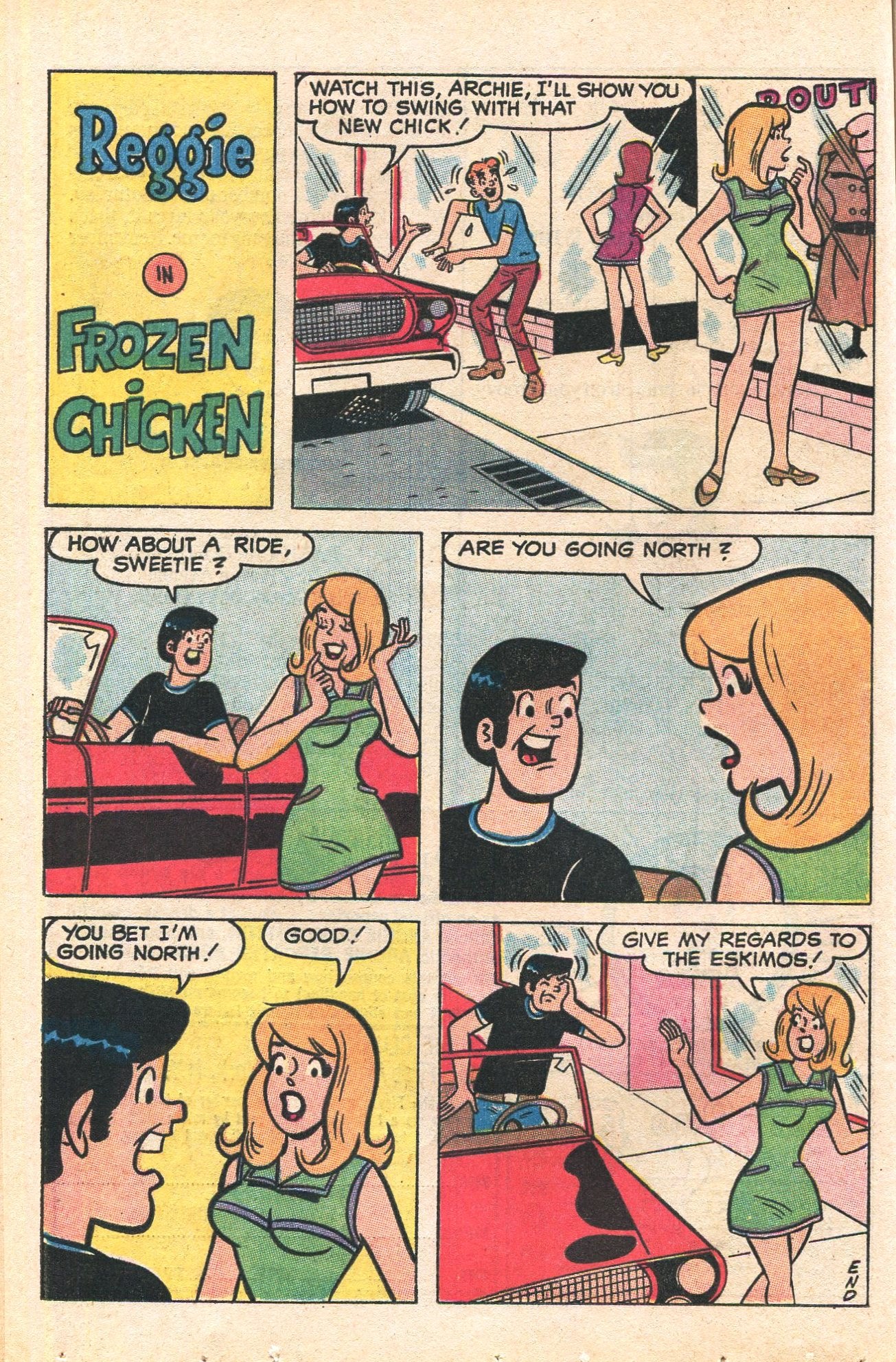 Read online Reggie's Wise Guy Jokes comic -  Issue #9 - 38