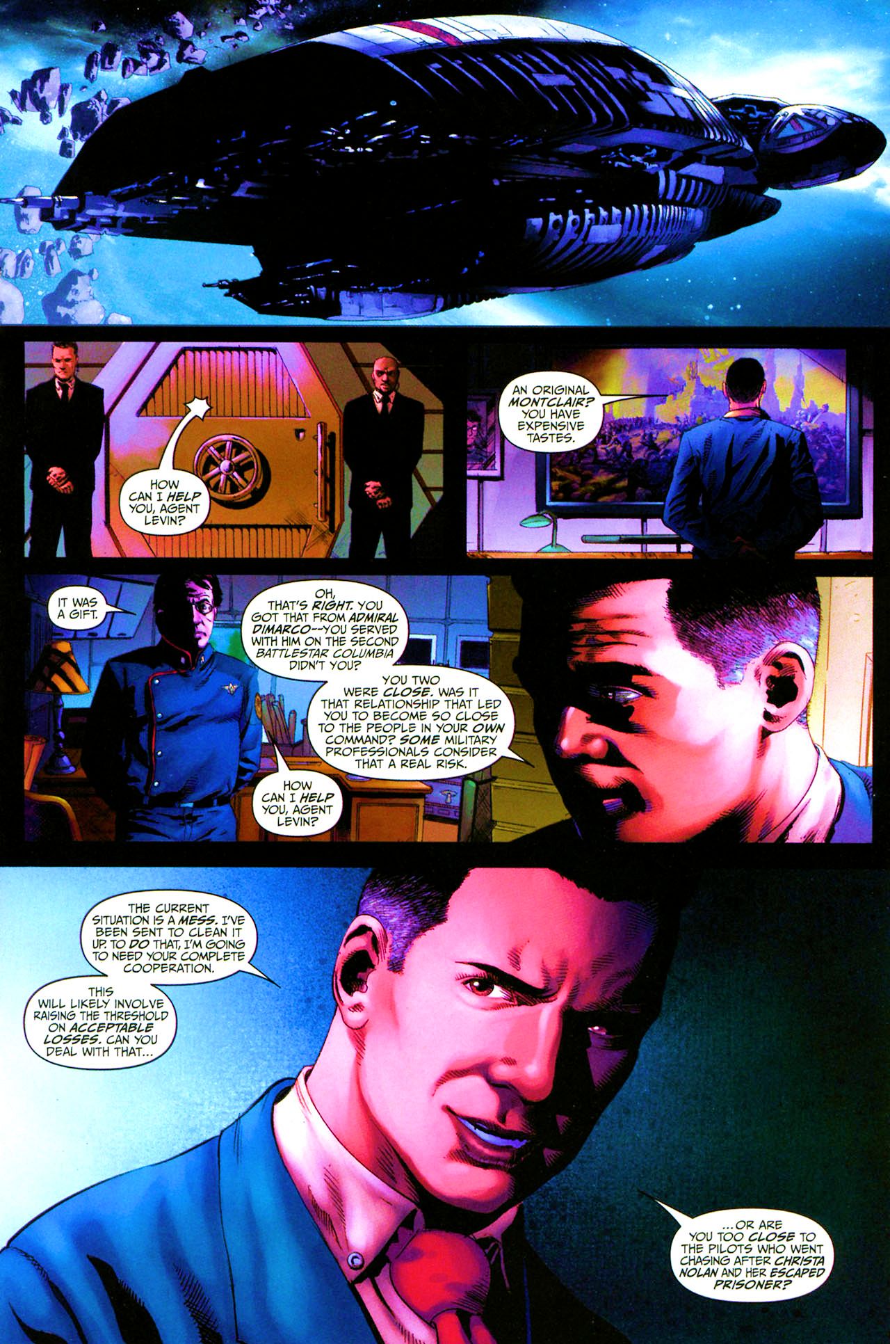 Read online Battlestar Galactica: Season Zero comic -  Issue #4 - 15