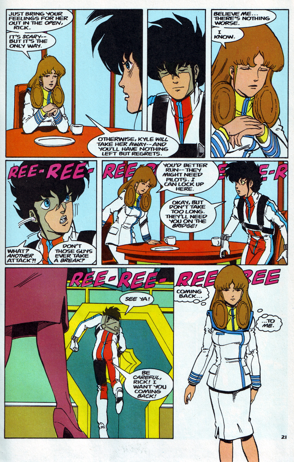 Read online Robotech The Macross Saga comic -  Issue #23 - 22