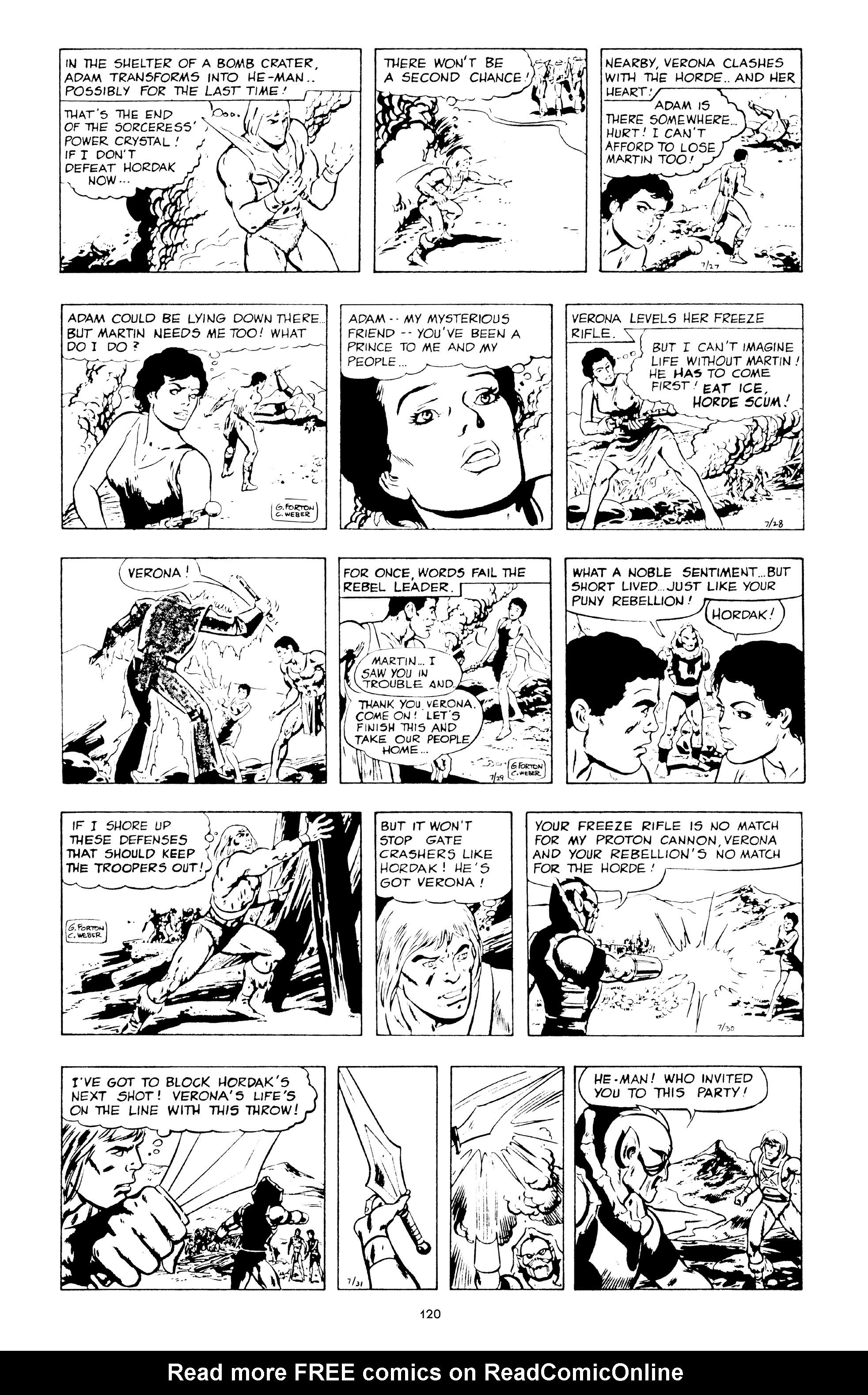Read online He-Man and the Masters of the Universe: The Newspaper Comic Strips comic -  Issue # TPB (Part 2) - 20