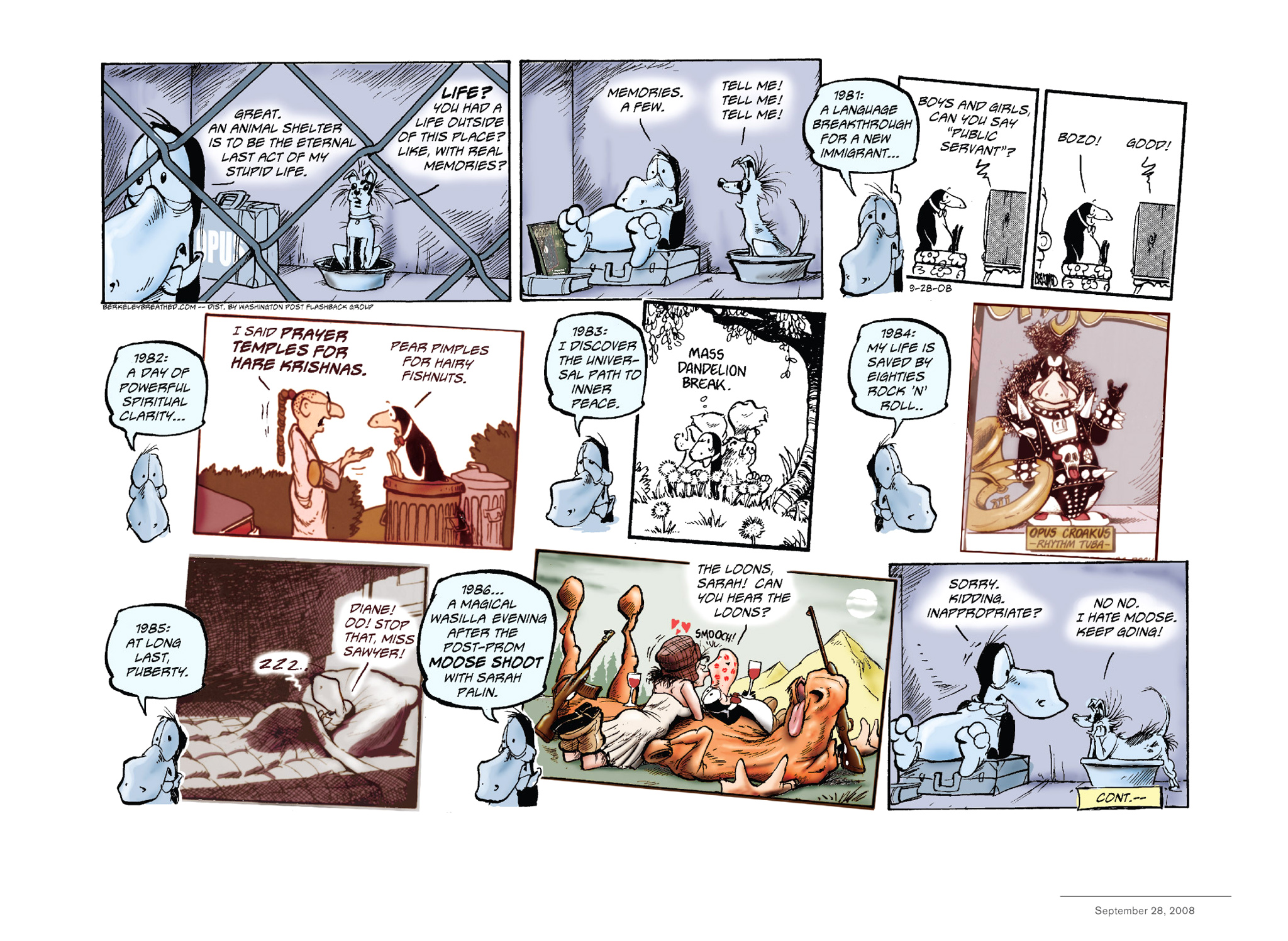 Read online Opus Complete Sunday Strips From 2003-2008 comic -  Issue # TPB (Part 3) - 63