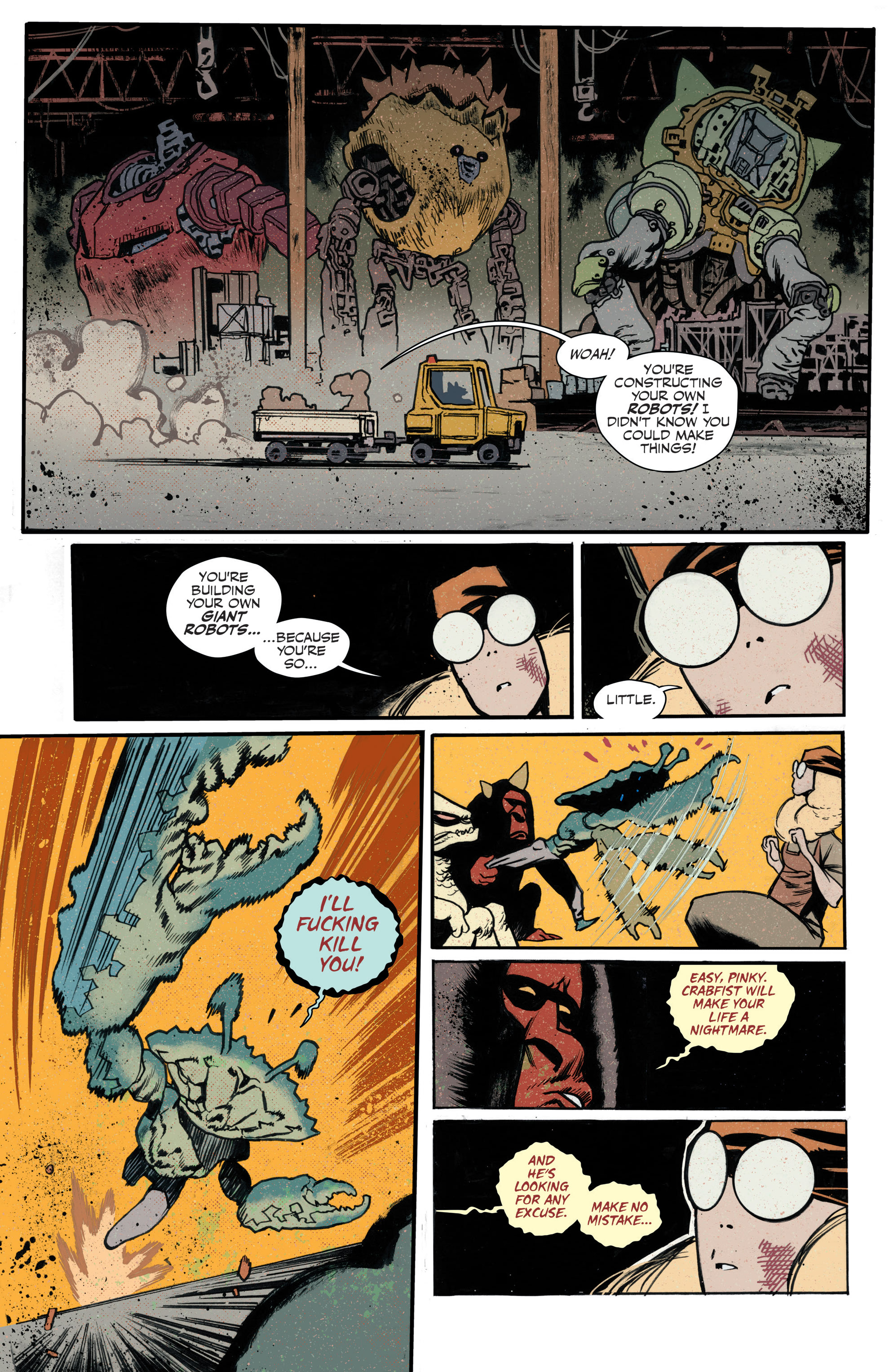 Read online Ultramega by James Harren comic -  Issue #3 - 12