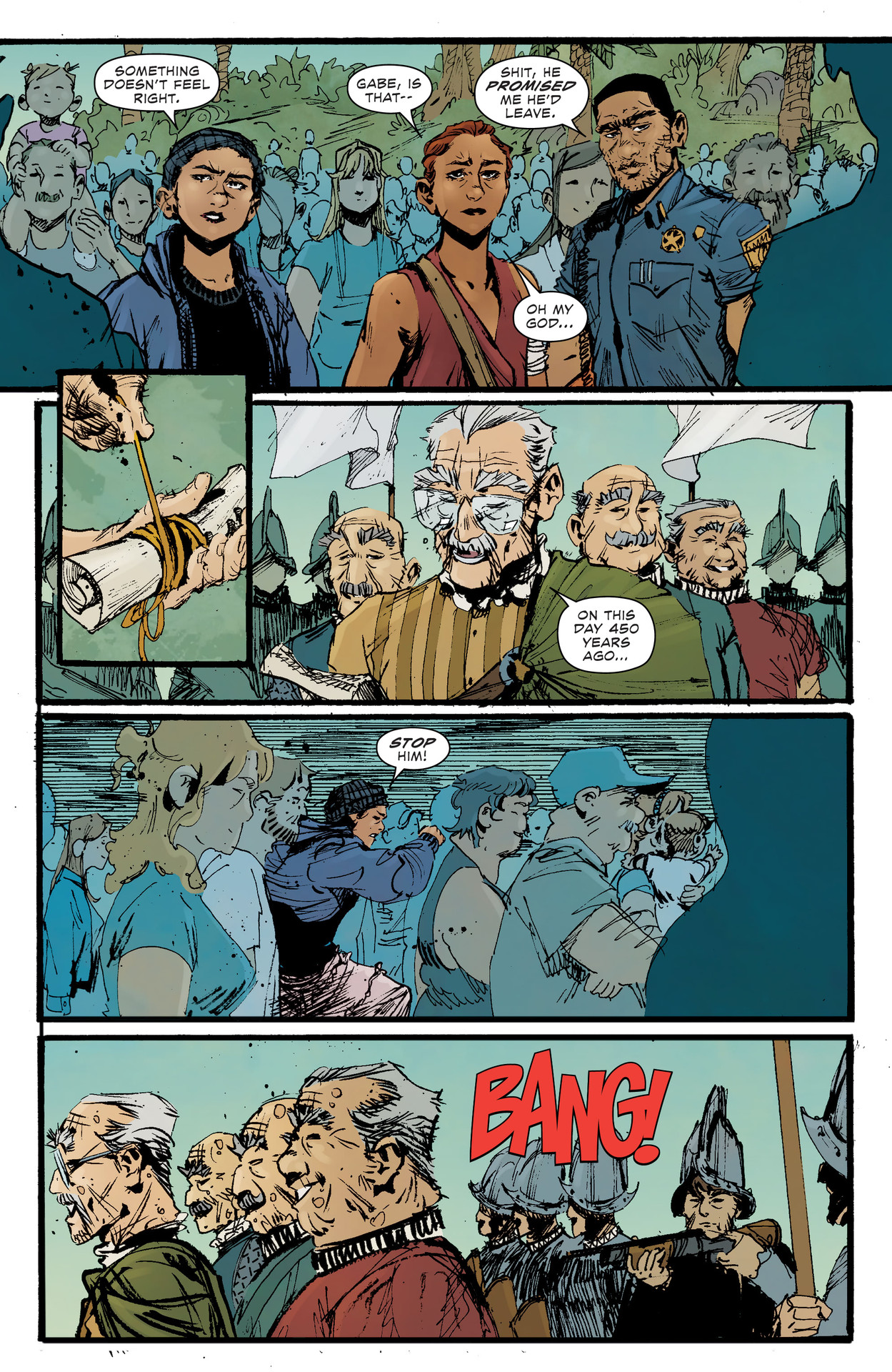 Read online Dark Spaces: Good Deeds comic -  Issue #5 - 20