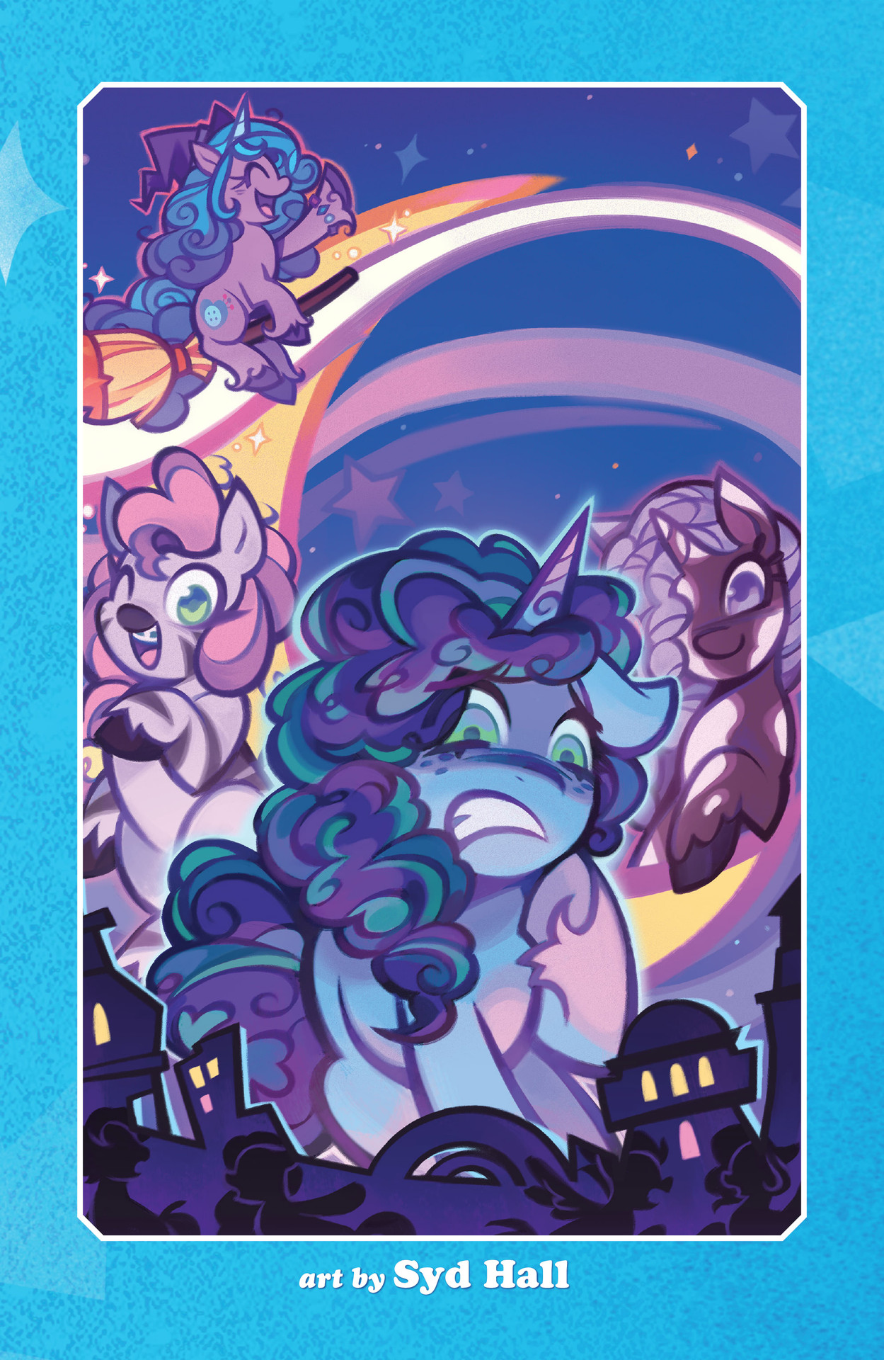 Read online My Little Pony: Black, White & Blue comic -  Issue # Full - 33