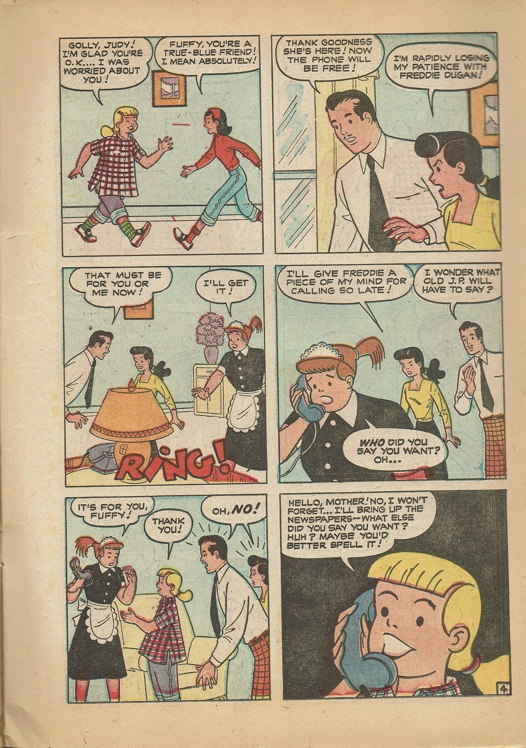 Read online Junior Miss (1947) comic -  Issue #38 - 23