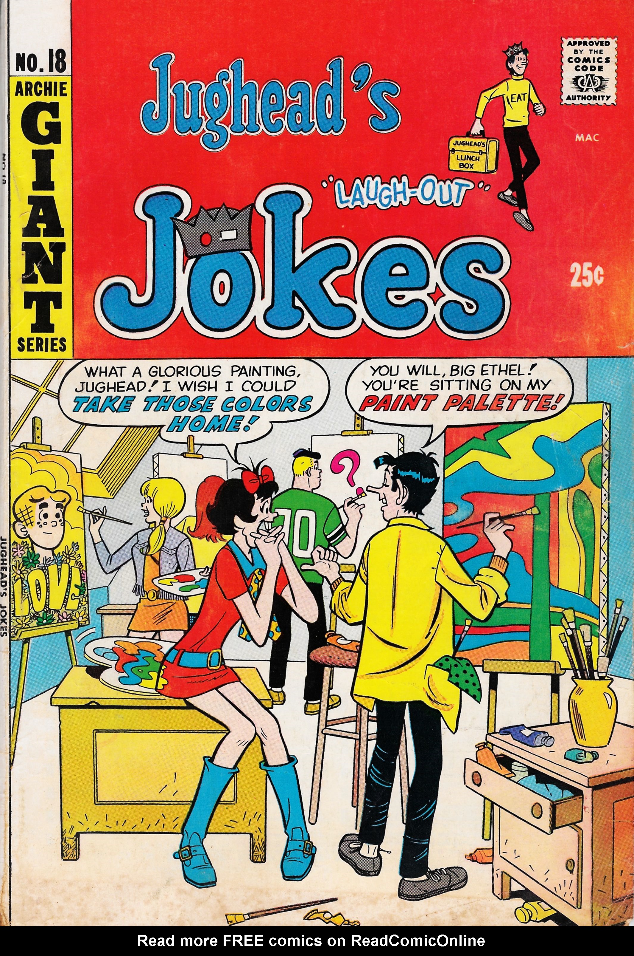Read online Jughead's Jokes comic -  Issue #18 - 1