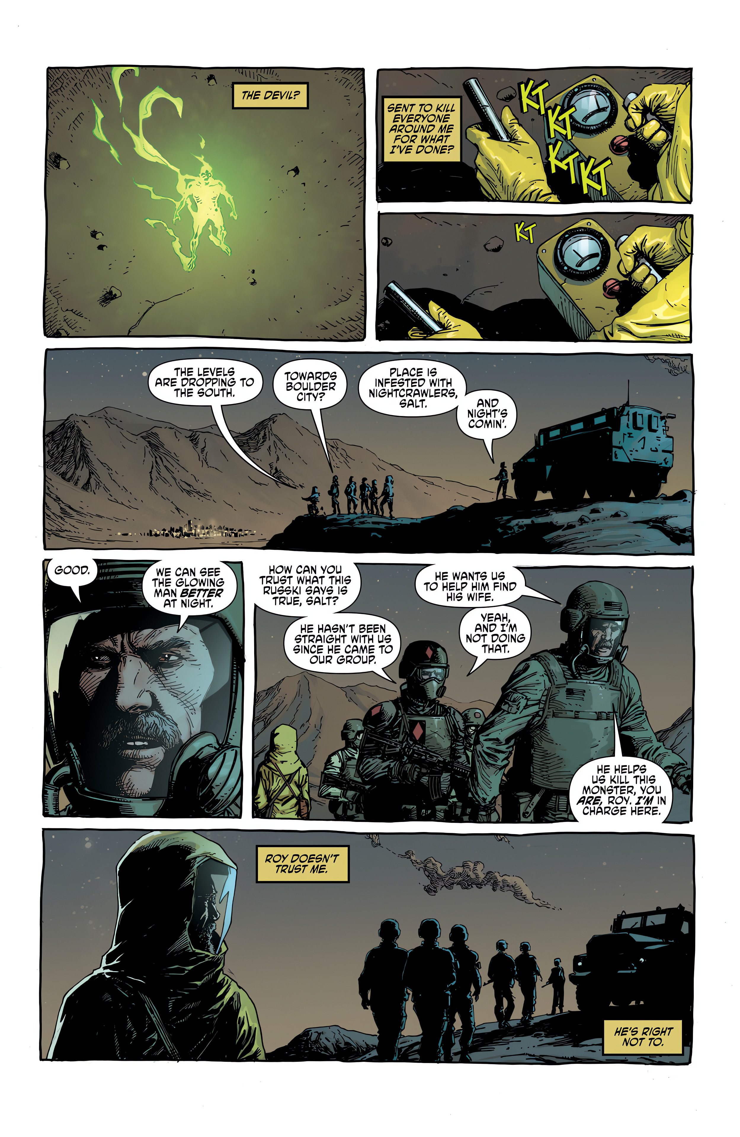Read online Geiger: Ground Zero comic -  Issue #1 - 10