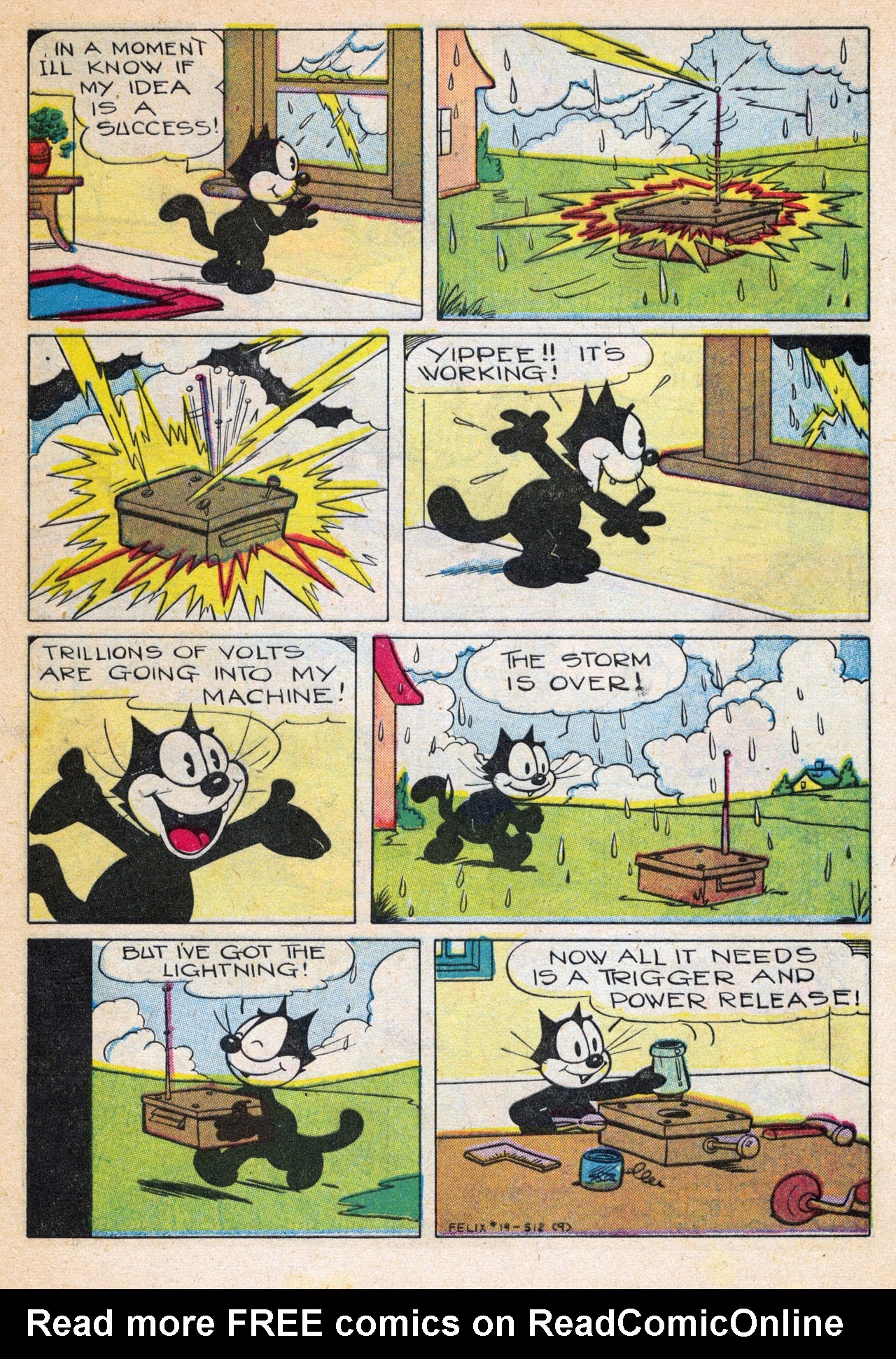 Read online Felix the Cat (1948) comic -  Issue #19 - 11