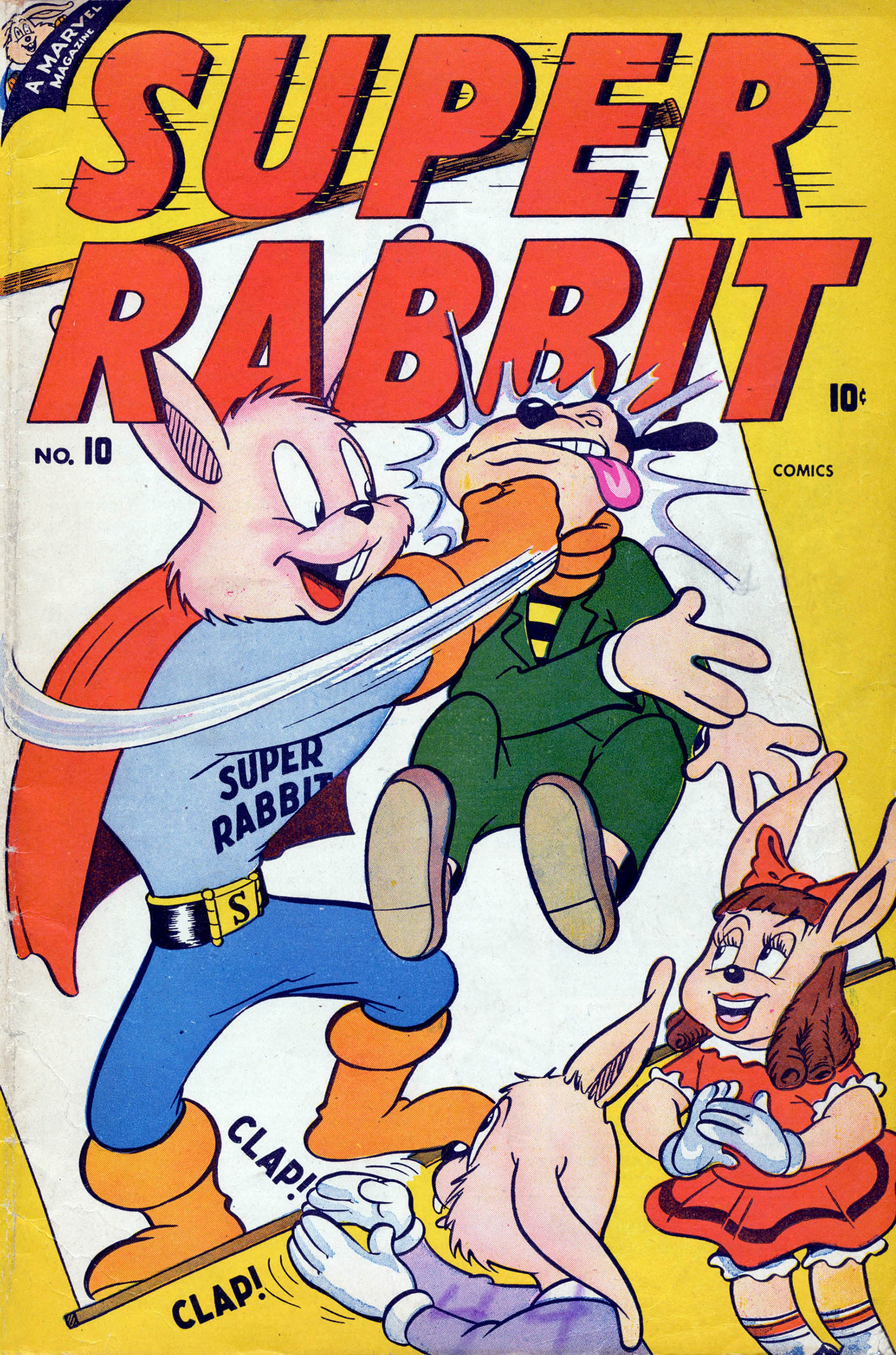 Read online Super Rabbit comic -  Issue #10 - 1