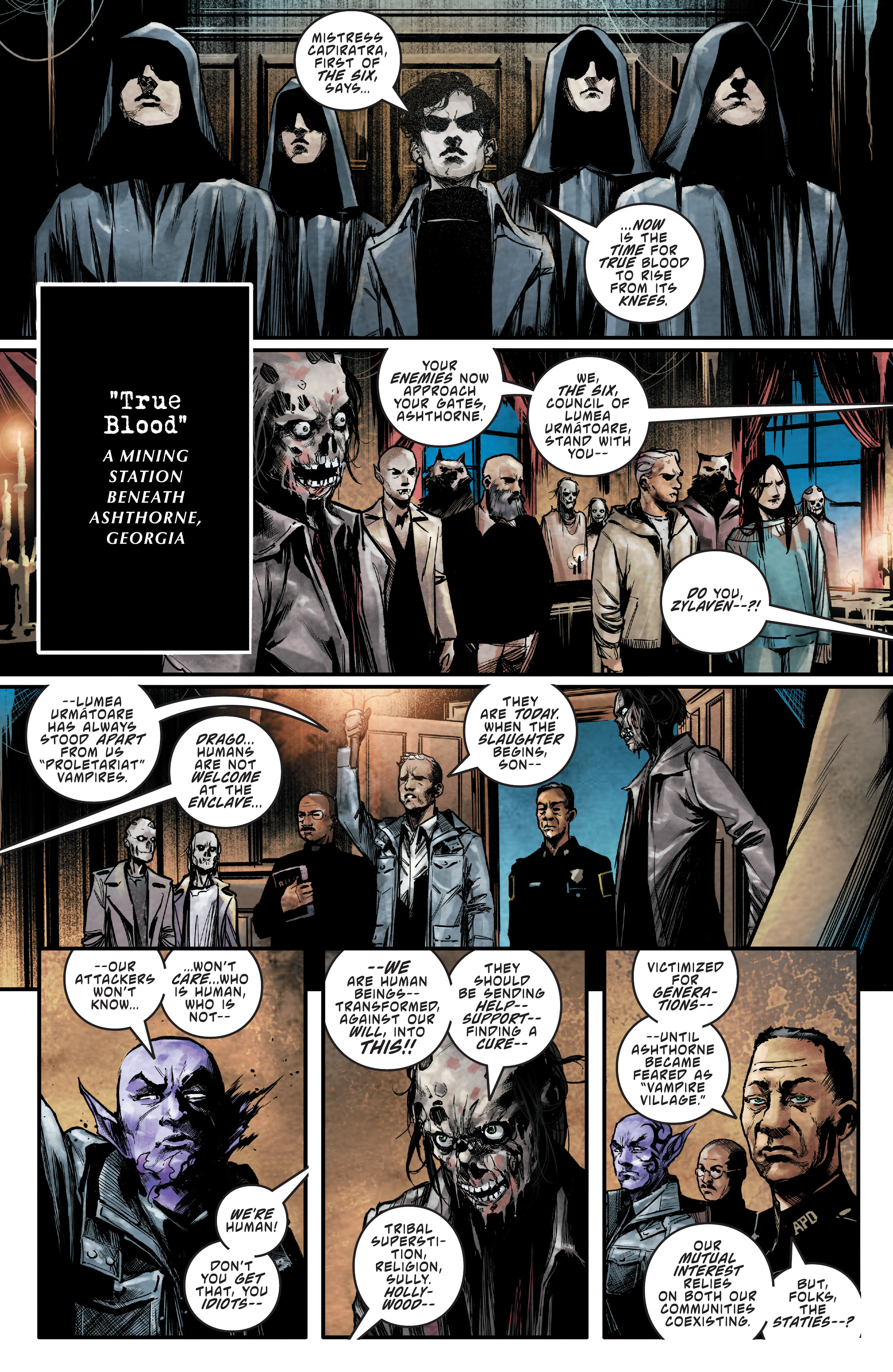 Read online Sacred Six comic -  Issue #3 - 19