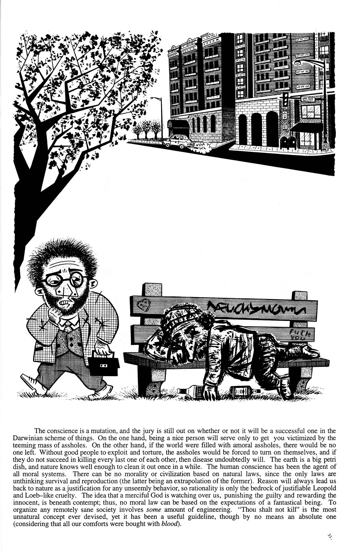 Read online Schizo comic -  Issue #2 - 33