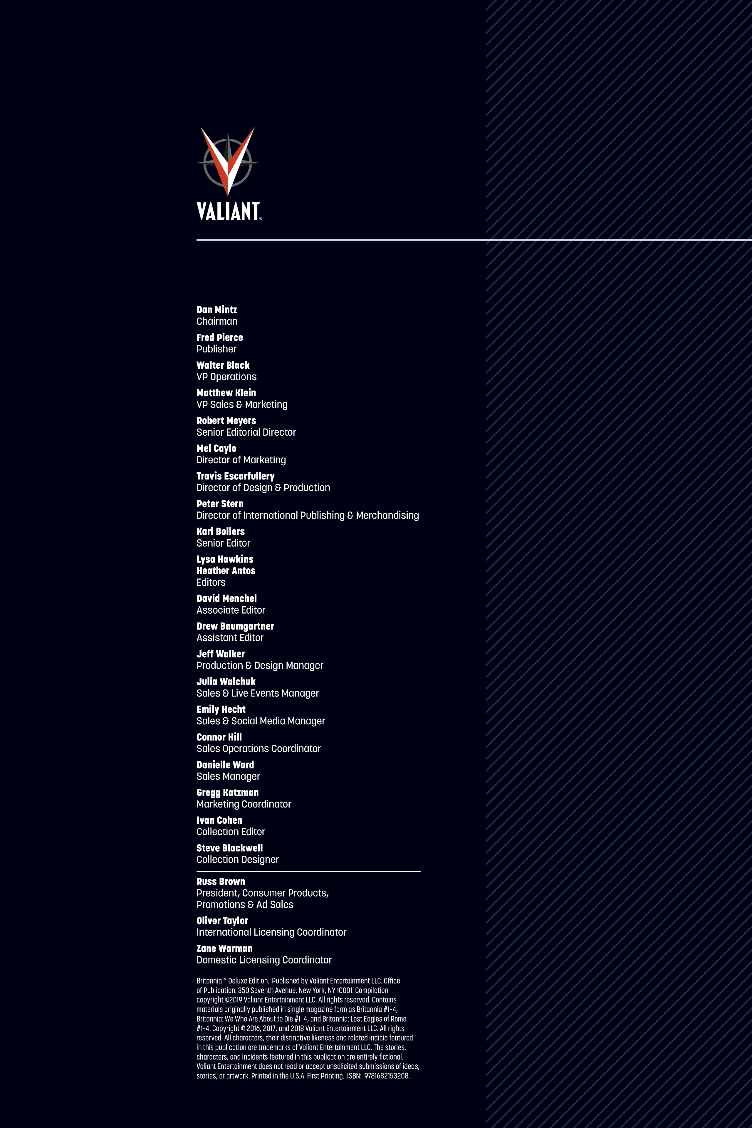 Read online Britannia comic -  Issue # _Deluxe Edition (Part 1) - 5