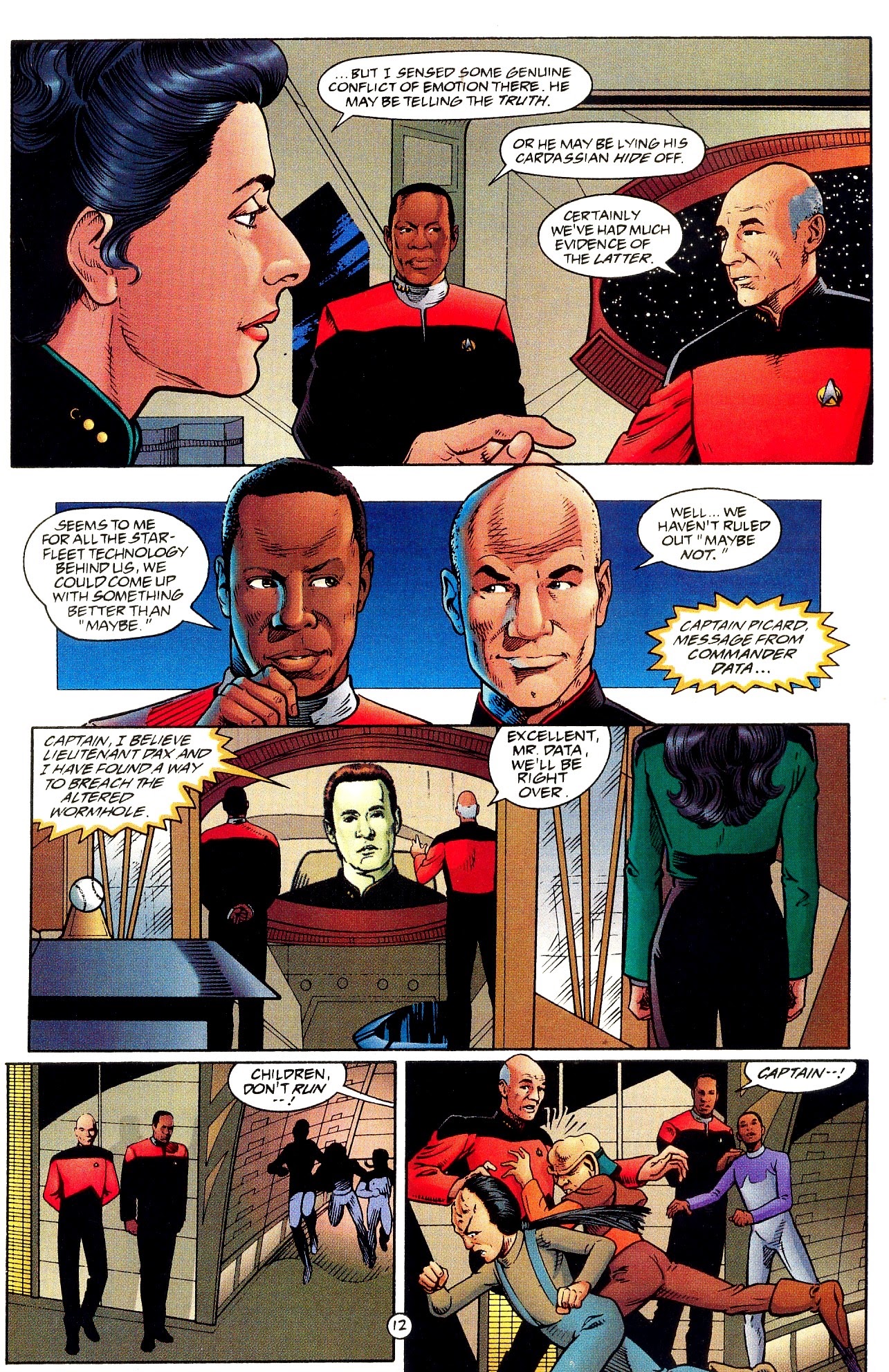 Read online Star Trek: Deep Space Nine/The Next Generation comic -  Issue #1 - 14