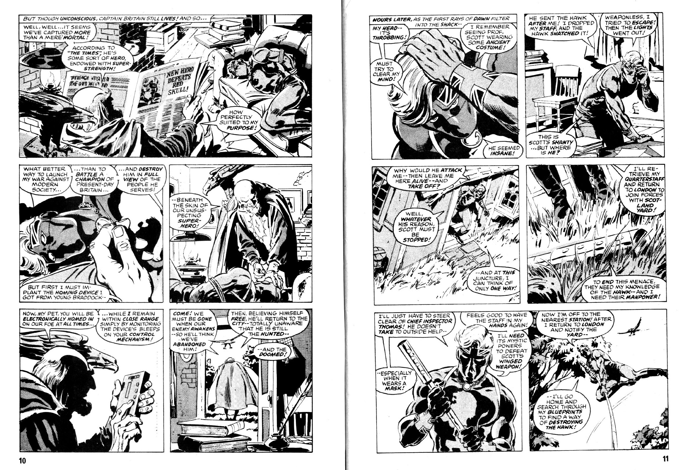 Read online Captain Britain (1976) comic -  Issue # _Special 2 - 6