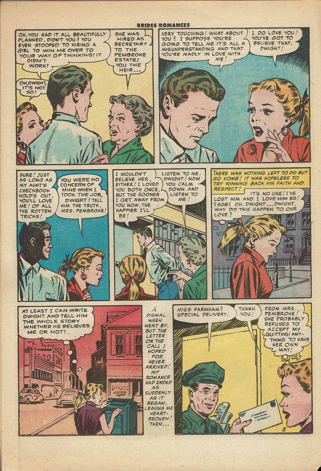 Read online Brides Romances comic -  Issue #17 - 16