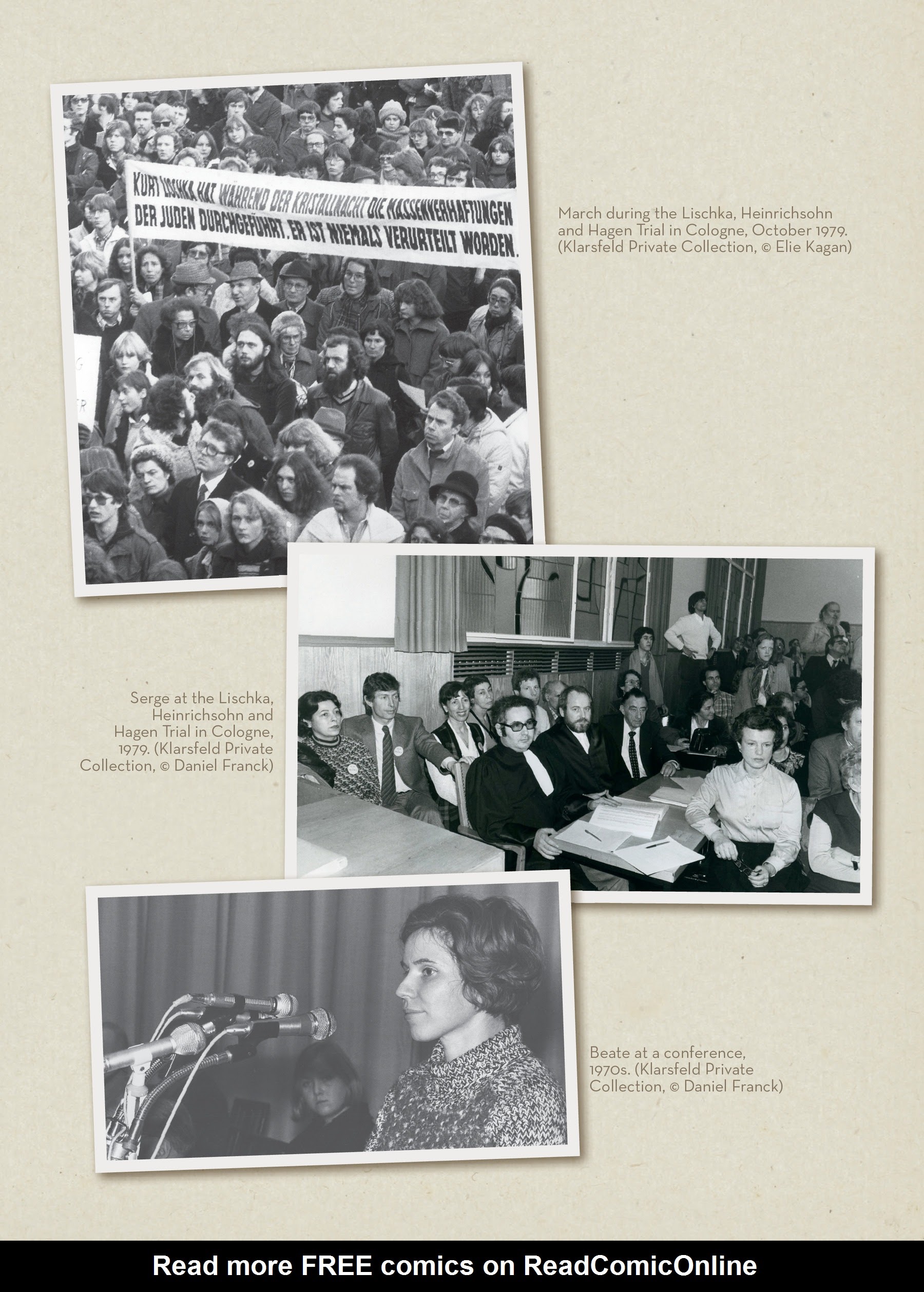 Read online For Justice: The Serge & Beate Klarsfeld Story comic -  Issue # TPB (Part 2) - 104