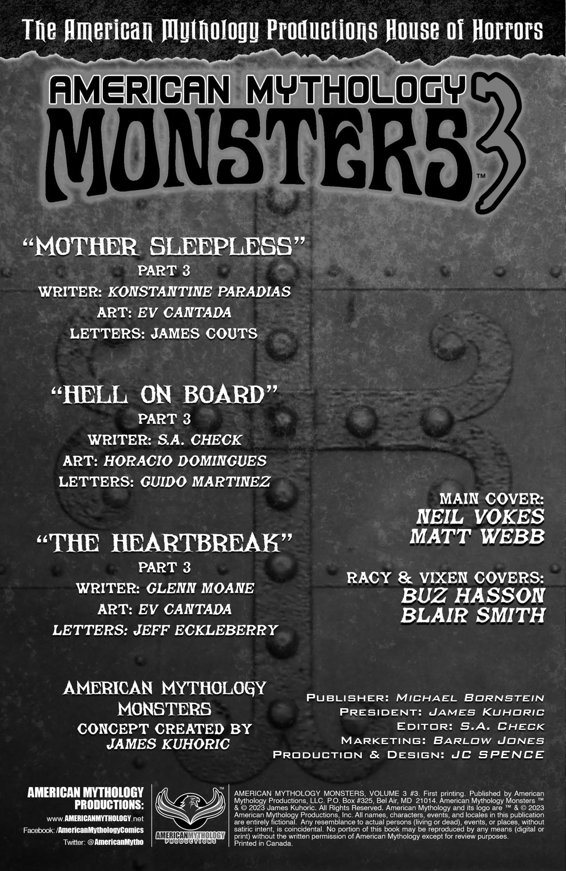 Read online American Mythology Monsters (2022) comic -  Issue #3 - 2