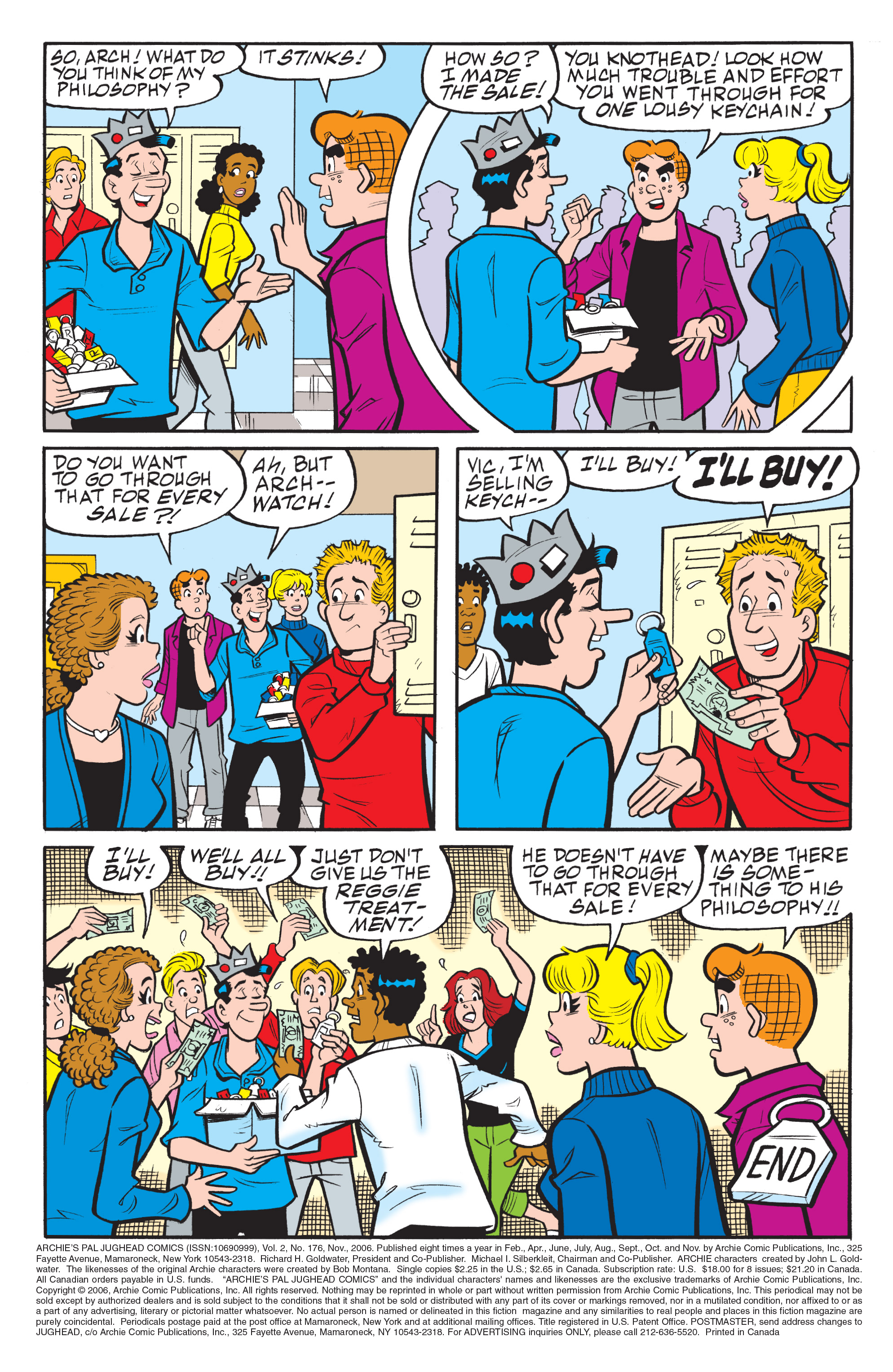 Read online Archie's Pal Jughead Comics comic -  Issue #176 - 23
