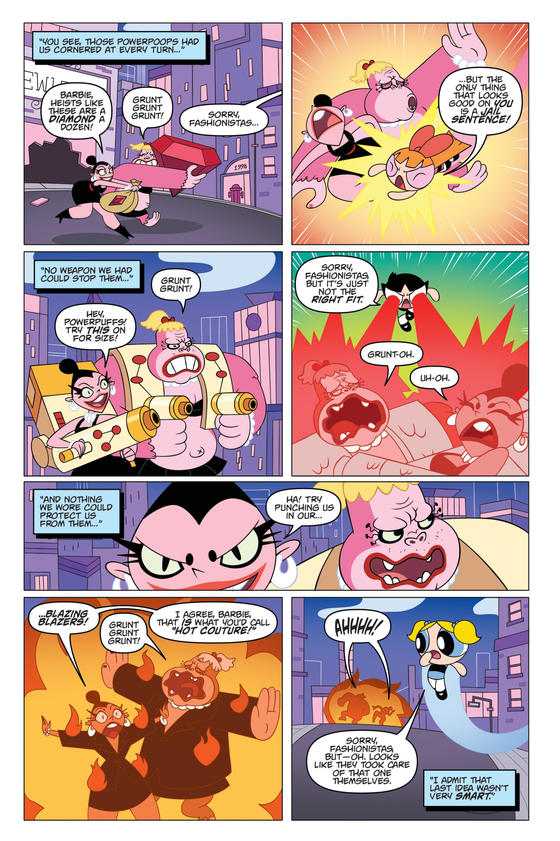 Read online The Powerpuff Girls: Bureau of Bad comic -  Issue # _TPB - 31