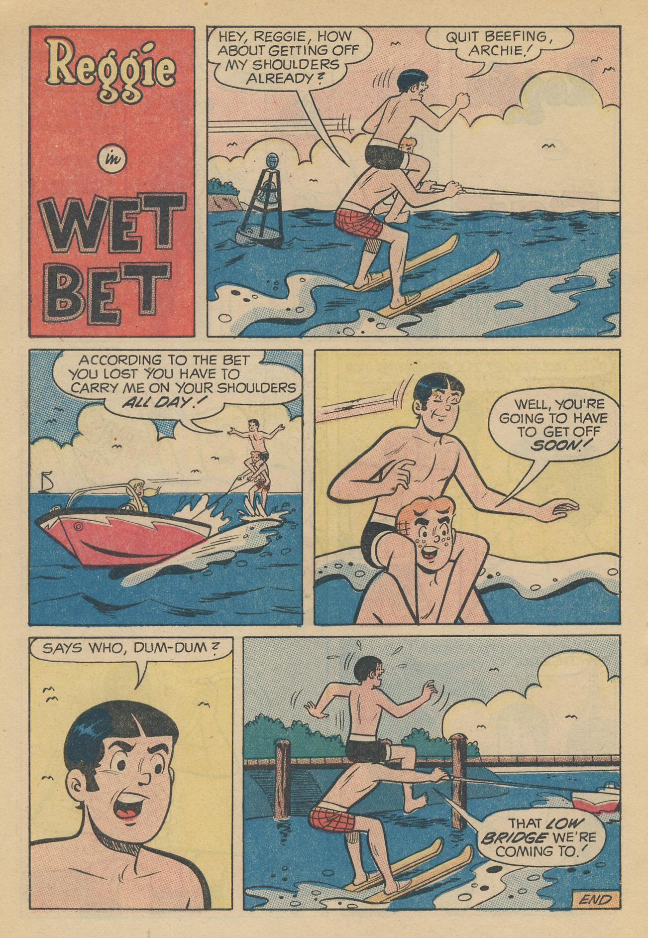 Read online Reggie's Wise Guy Jokes comic -  Issue #14 - 28