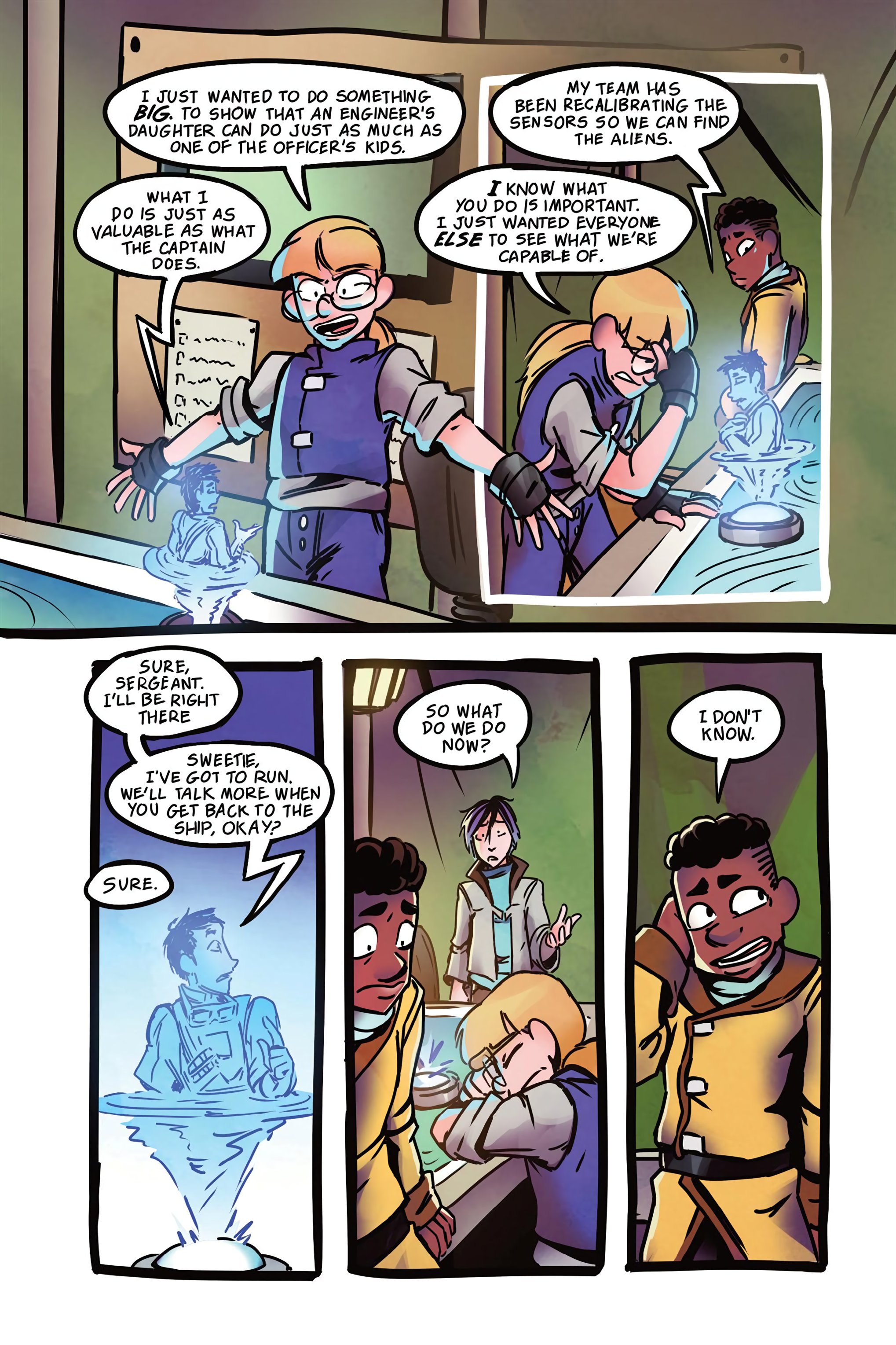 Read online Cosmic Cadets: Contact! comic -  Issue # TPB (Part 2) - 30