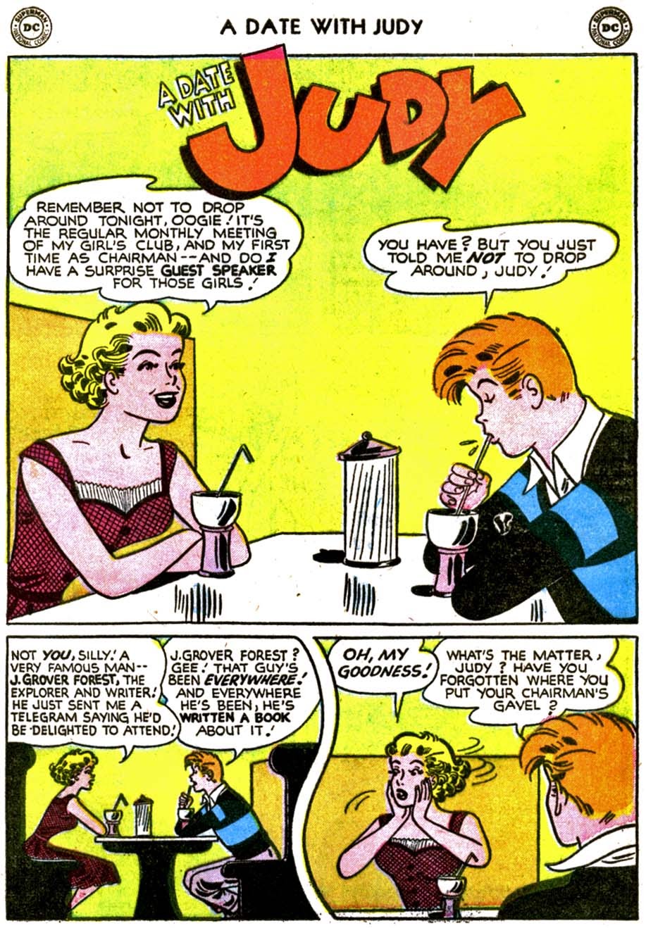 Read online A Date with Judy comic -  Issue #51 - 27