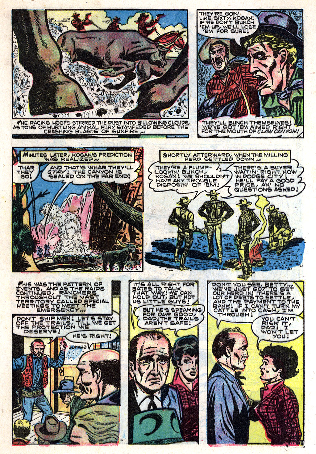 Read online Western Outlaws (1954) comic -  Issue #10 - 21