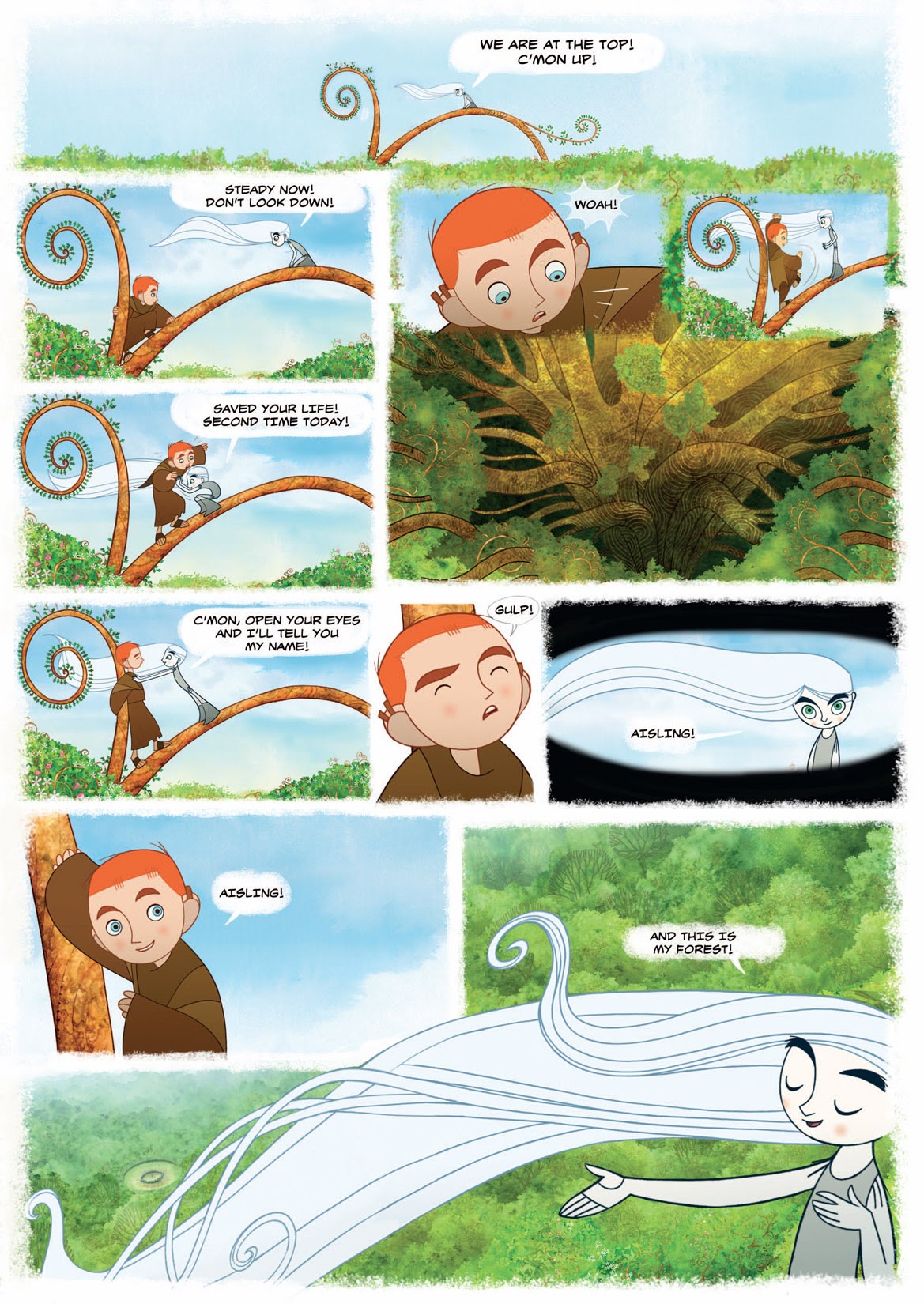 Read online The Secret Of Kells comic -  Issue # TPB - 48
